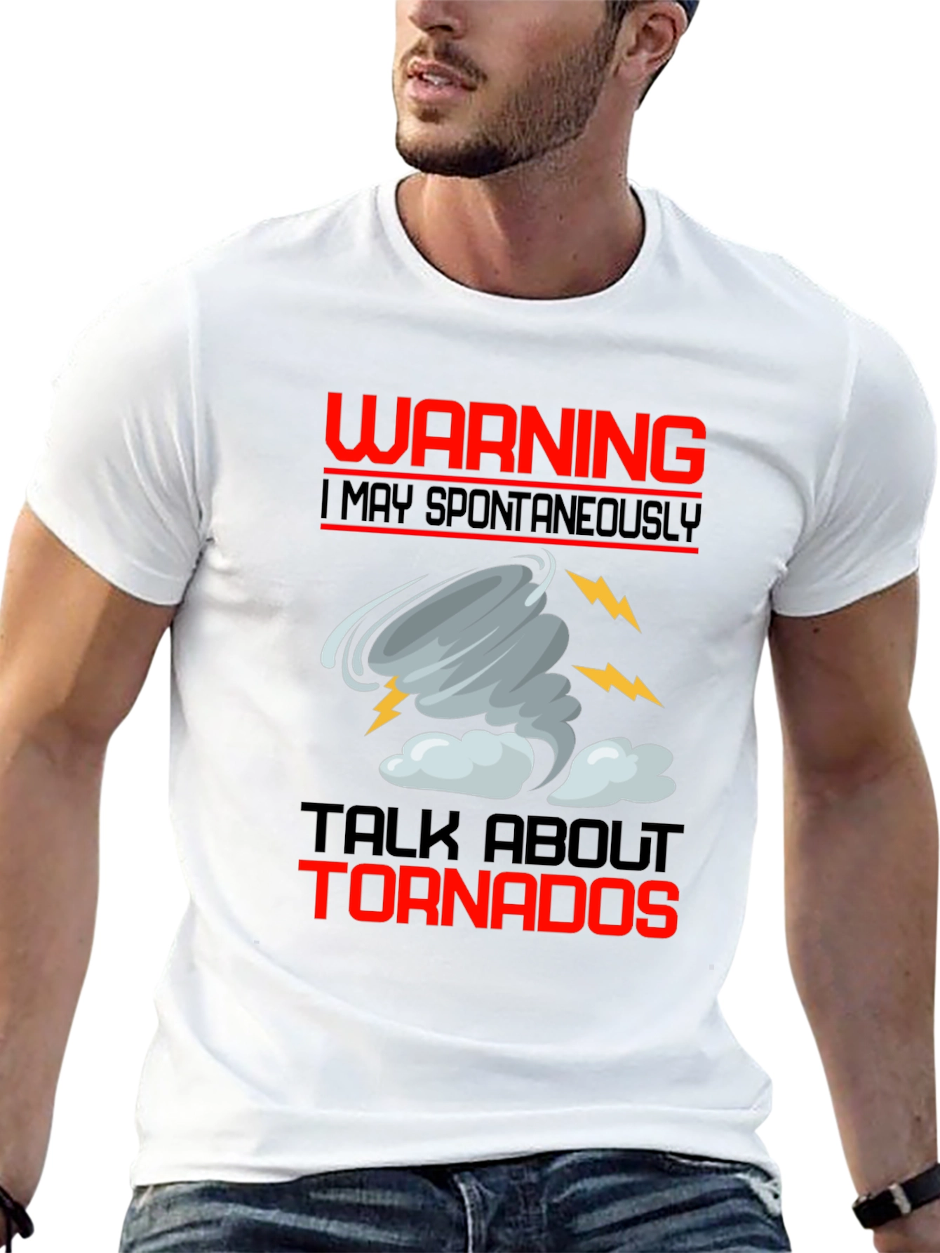 Warning I May Spontaneously Talk About Tornadoes T-Shirt