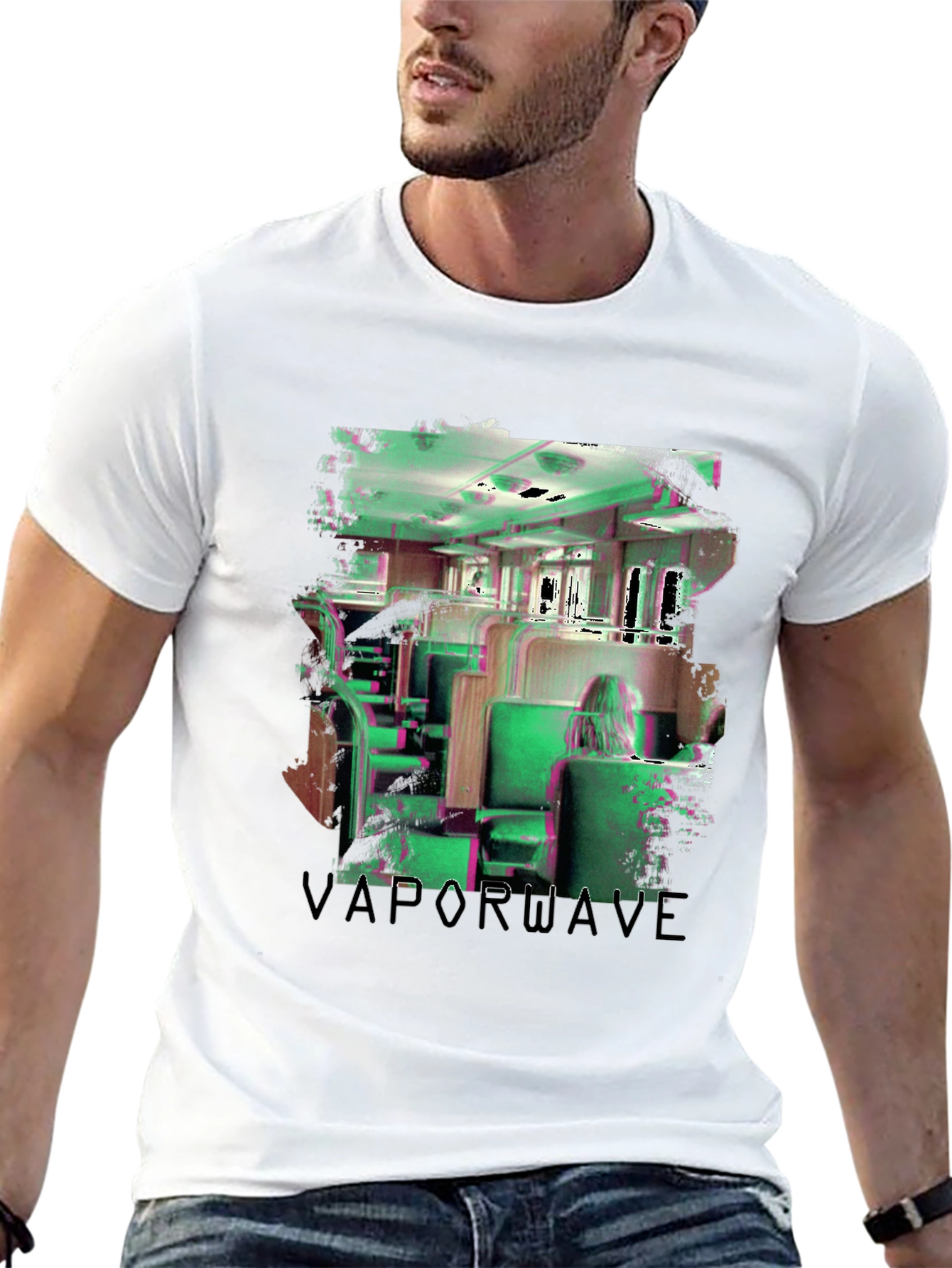 Vaporwave Aesthetic Graphic T-Shirt
