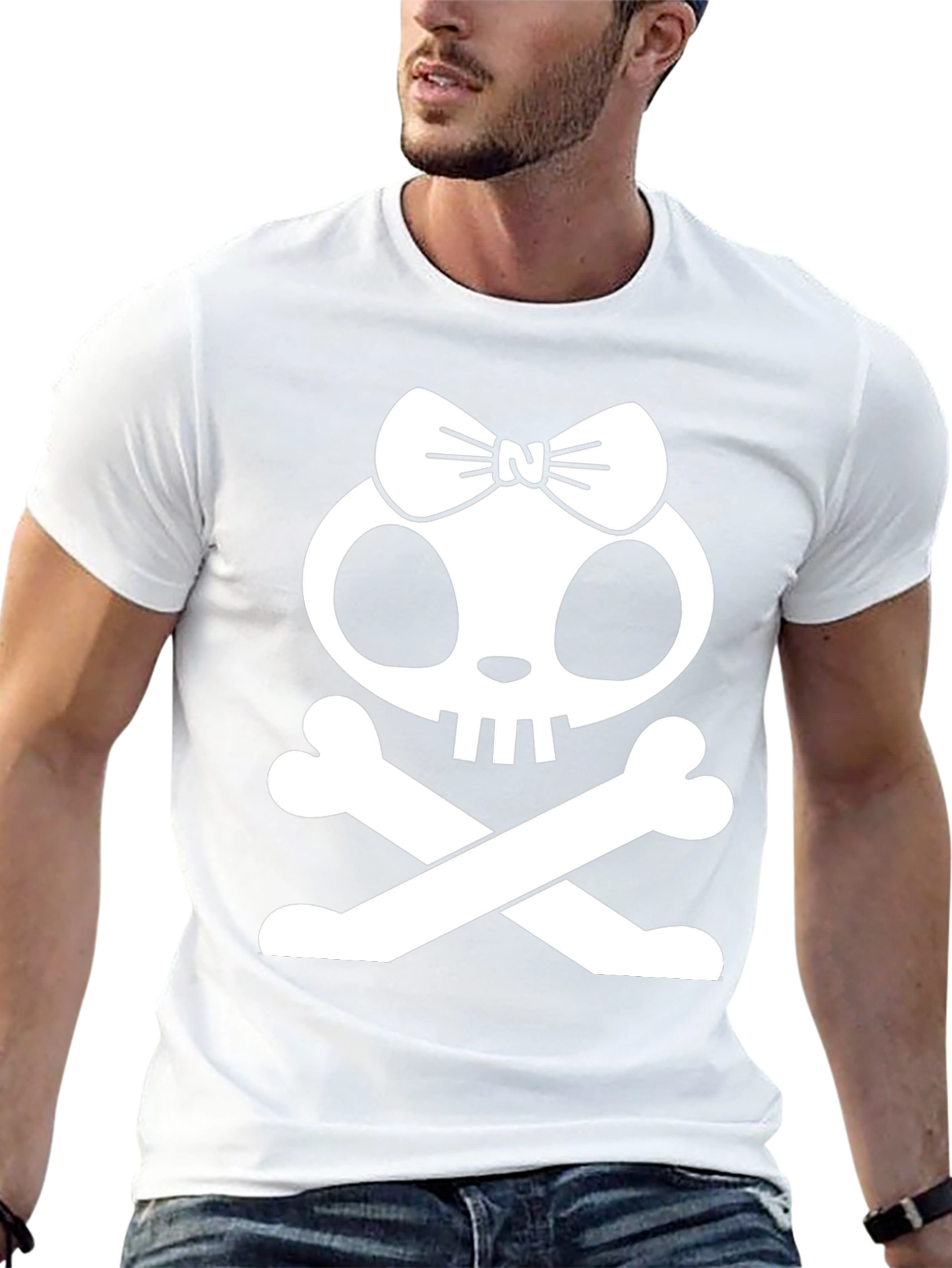 Skull & Crossbones Bow T-Shirt
