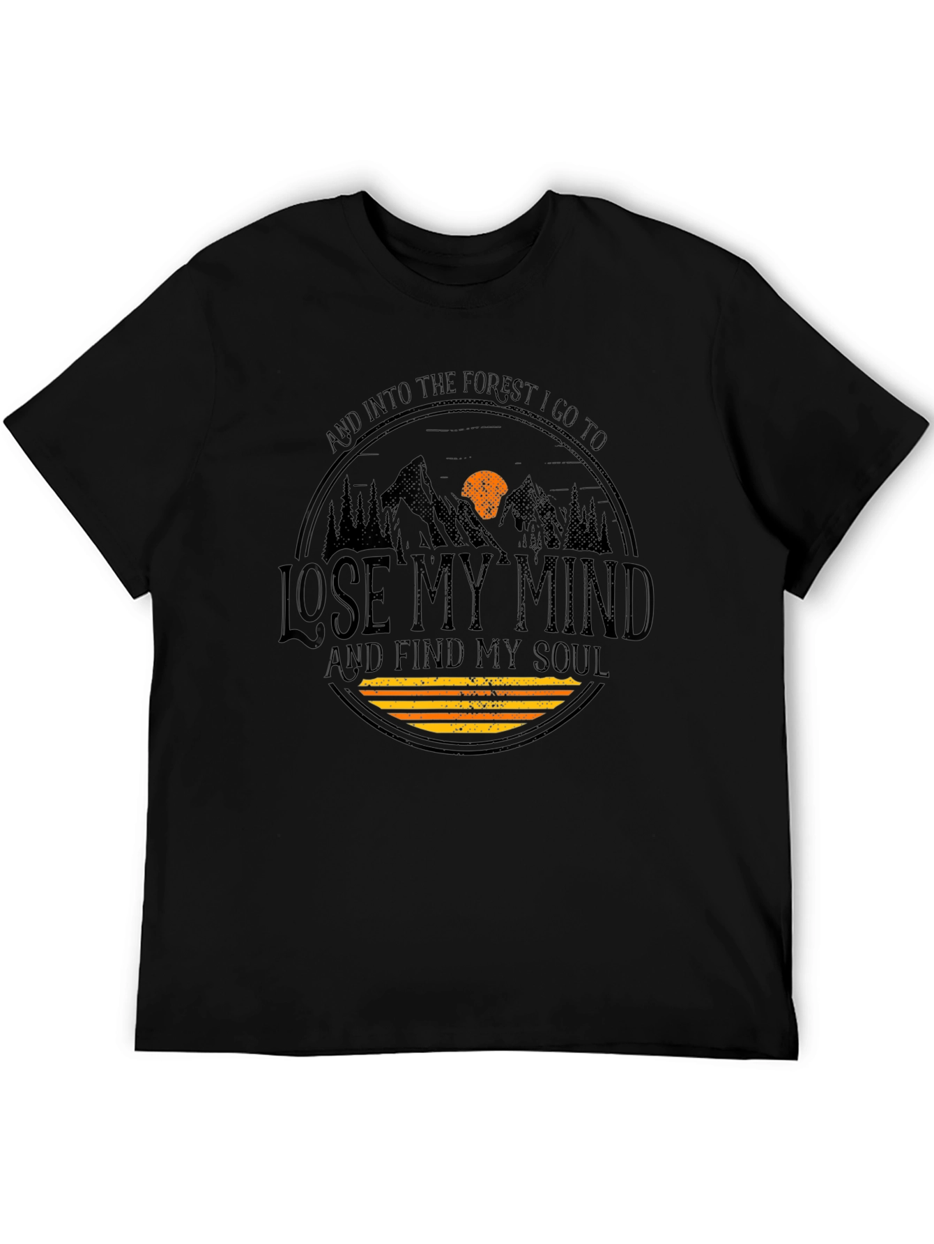 Forest Mind Soul Mens Graphic Tee