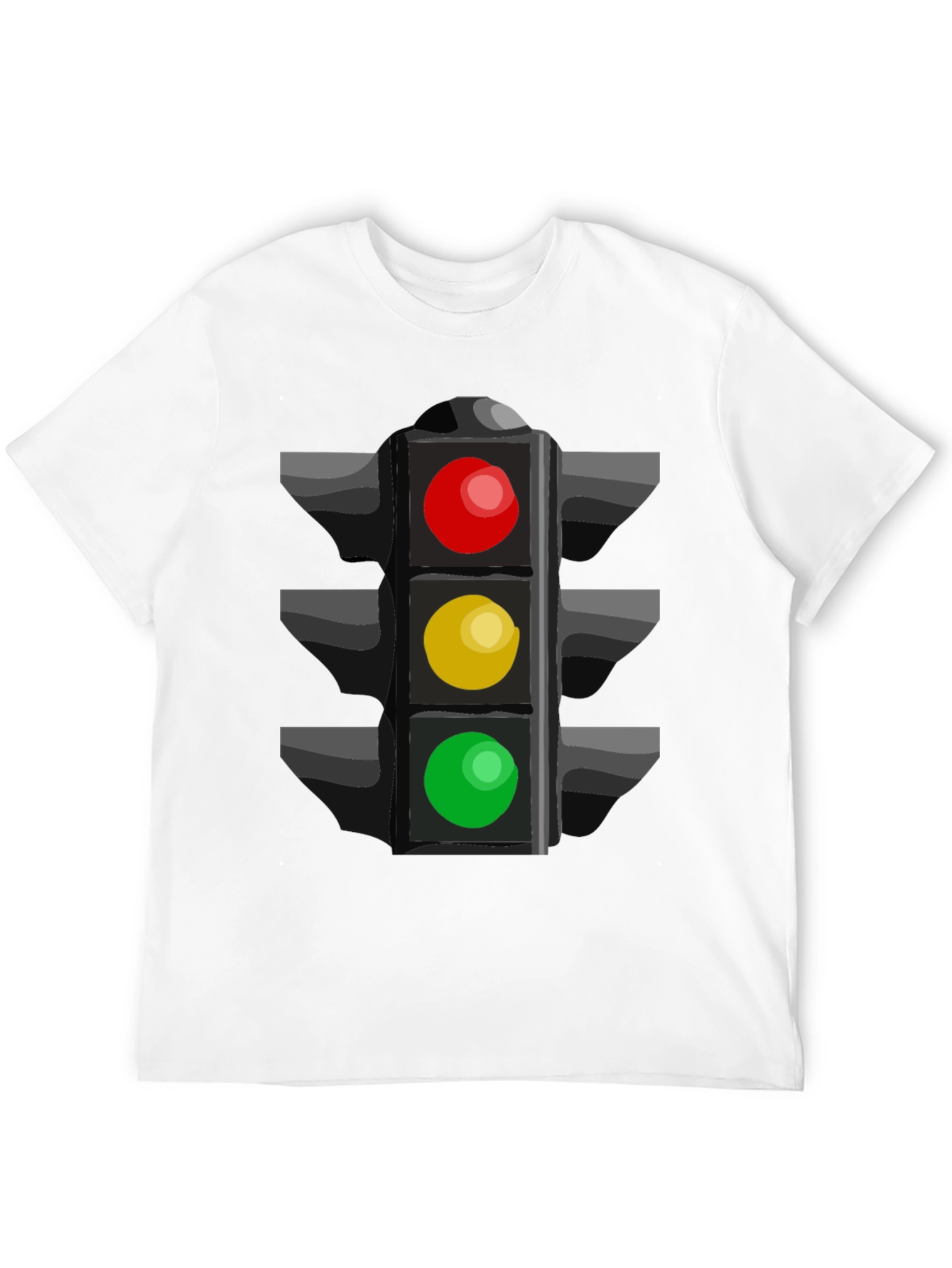 Traffic Light Graphic Tee - Stoplight Shirt