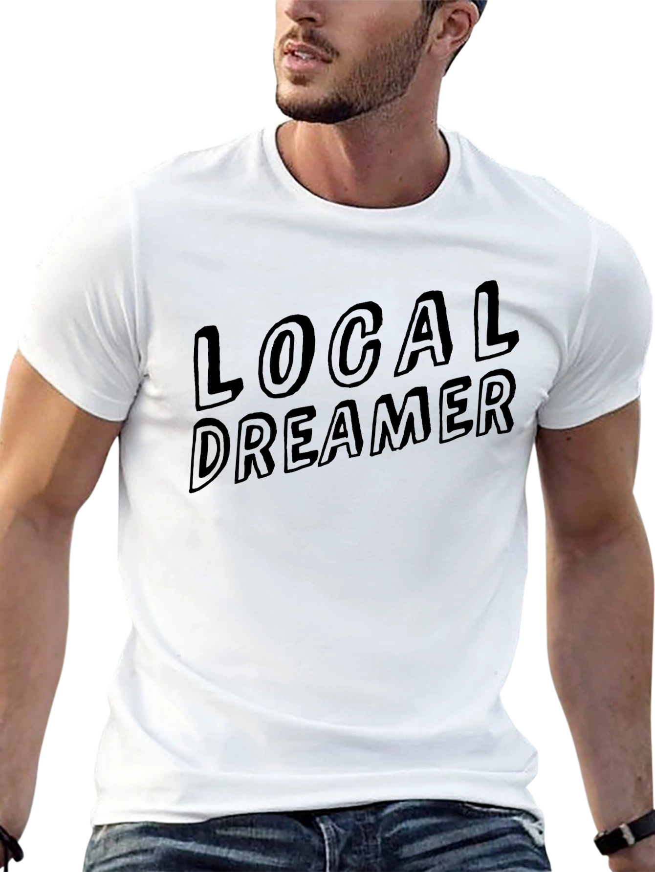 Local Dreamer Graphic T-Shirt - Mens Crew Neck Tee