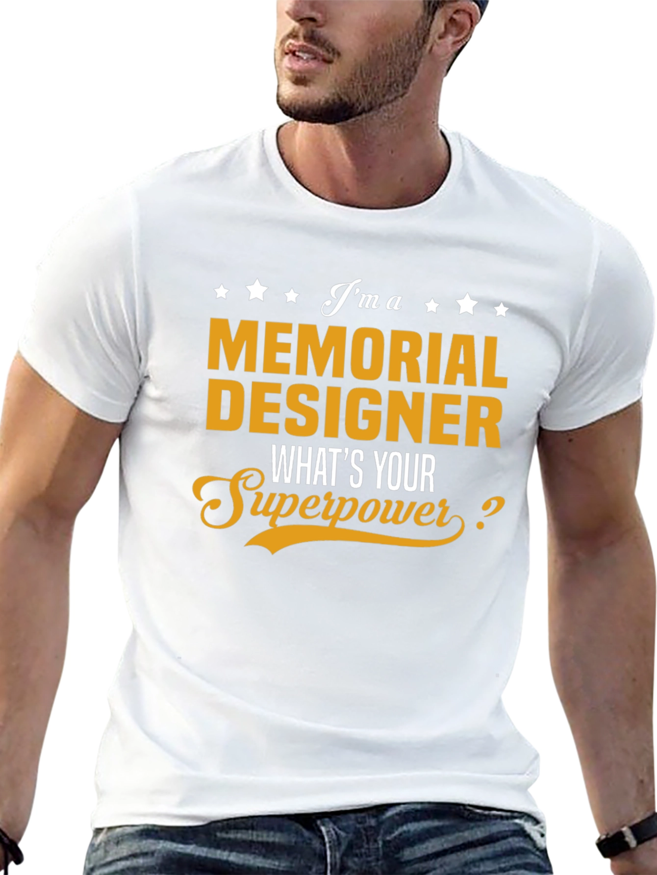 Memorial Designer Superpower T-Shirt