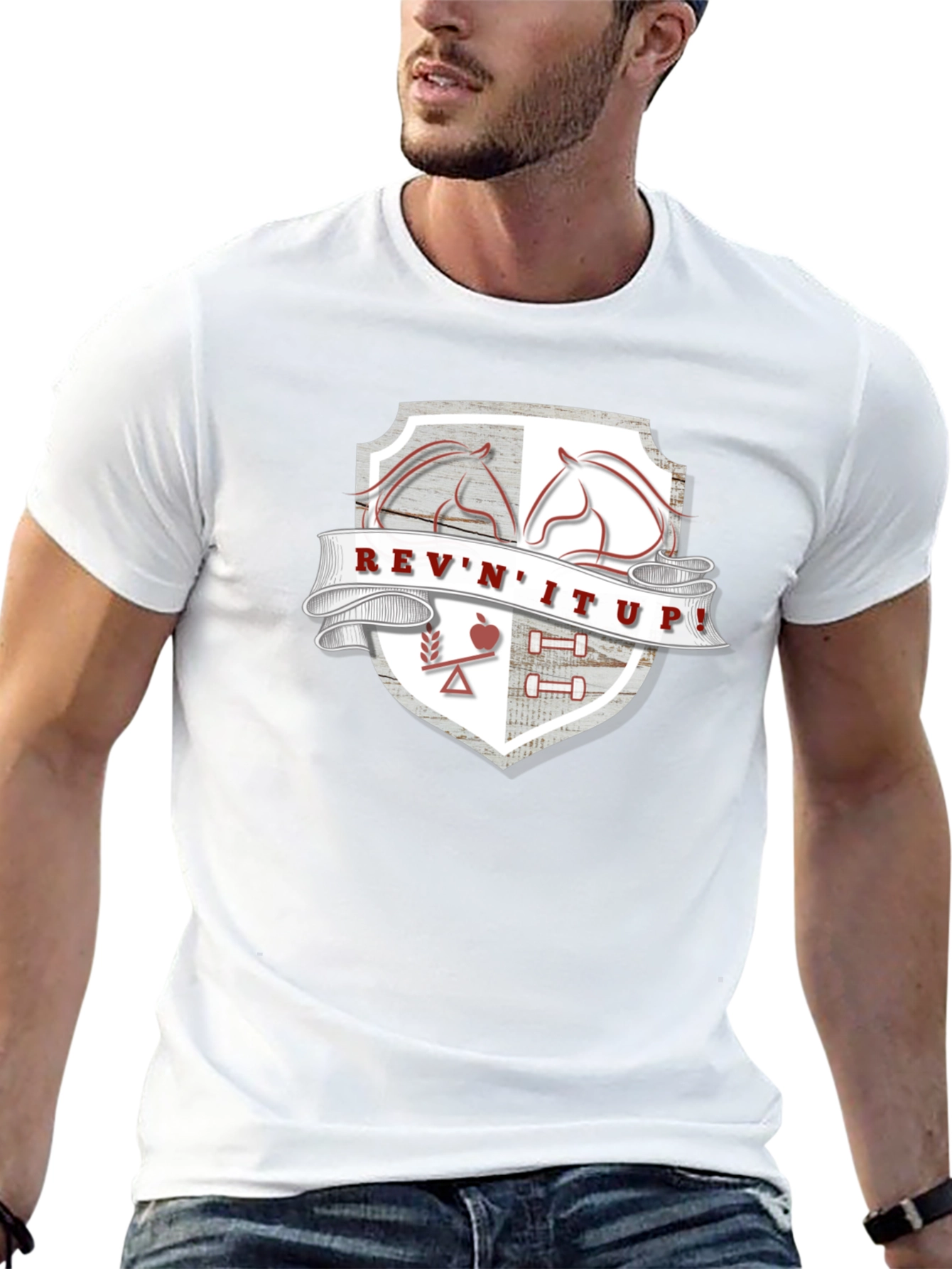 Revn It Up! Graphic Tee - Equestrian Style