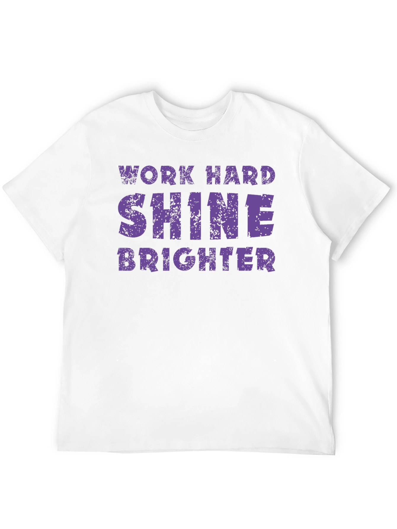Work Hard Shine Brighter Graphic T-Shirt