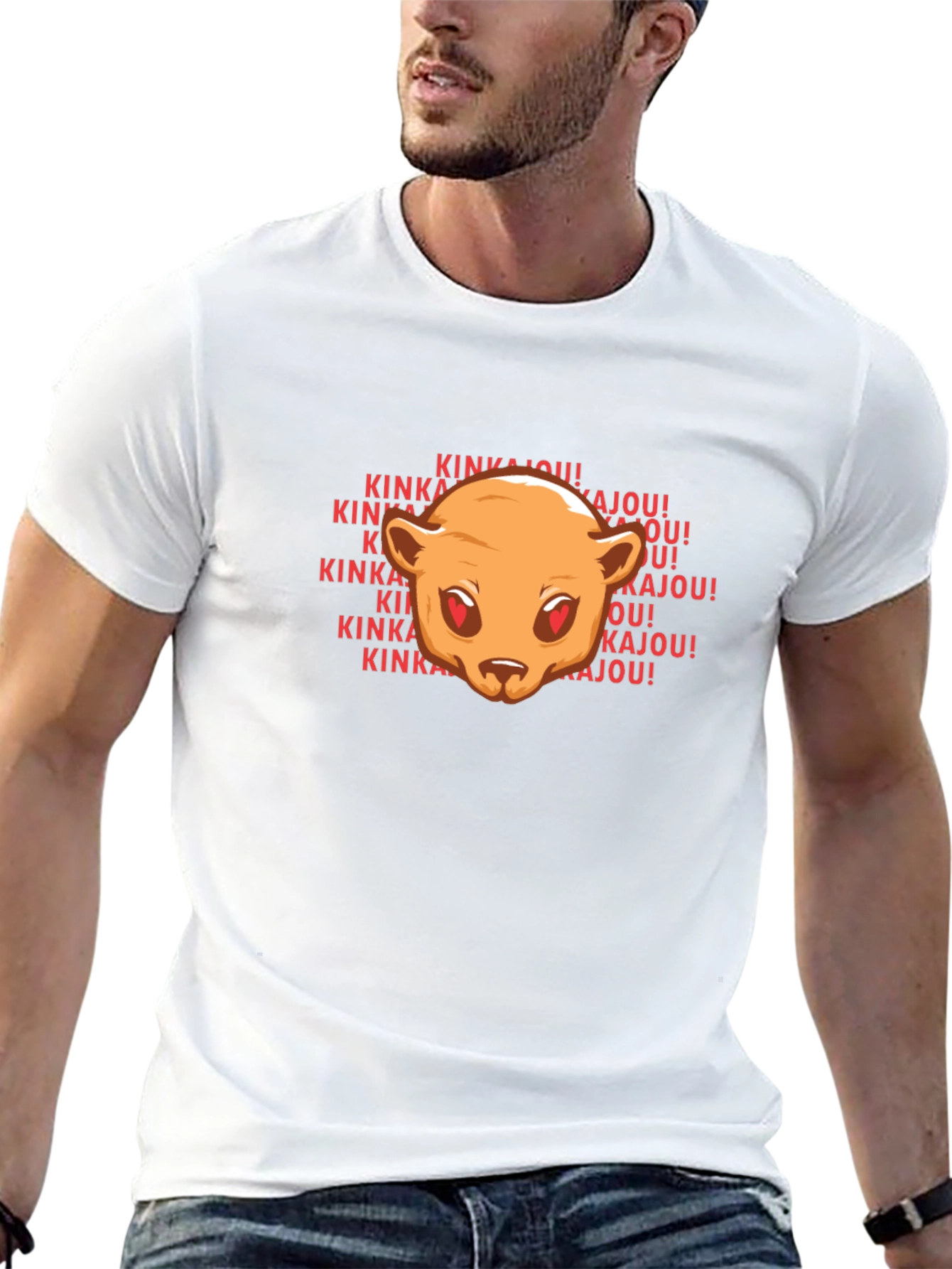 Kinkajou Graphic T-Shirt - Quirky Animal Tee