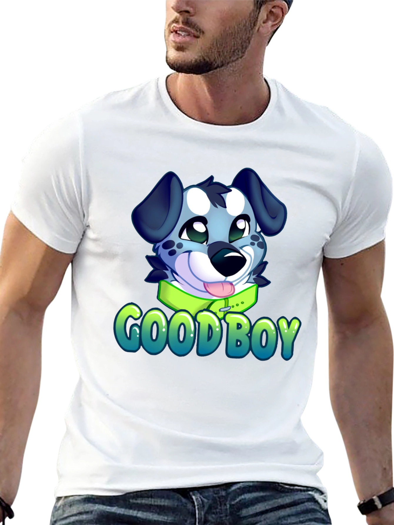 Good Boy Dog Graphic T-Shirt - Soft & Stylish