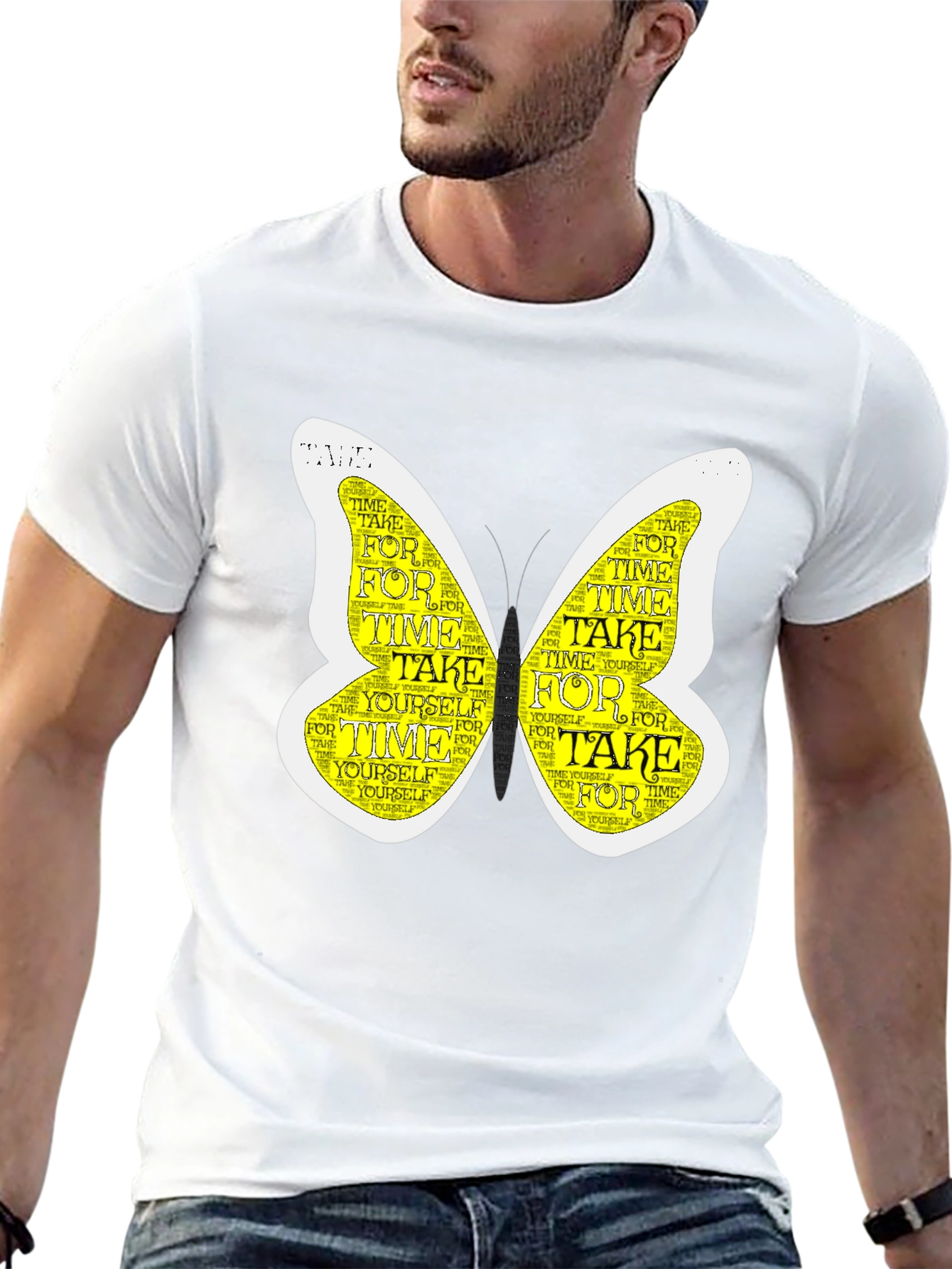Butterfly Time T-Shirt - Take Time For Yourself