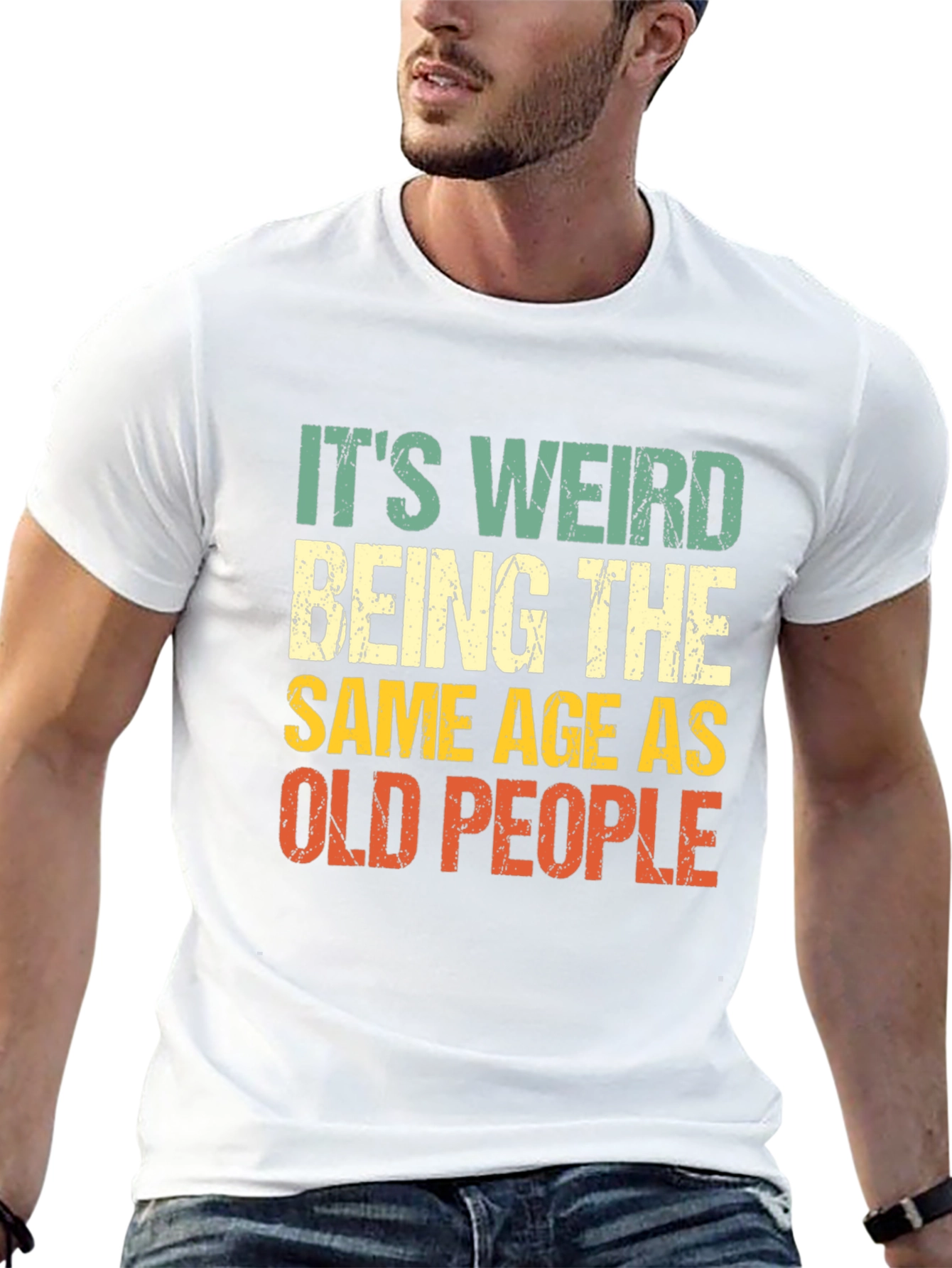 Funny Old People Graphic Tee