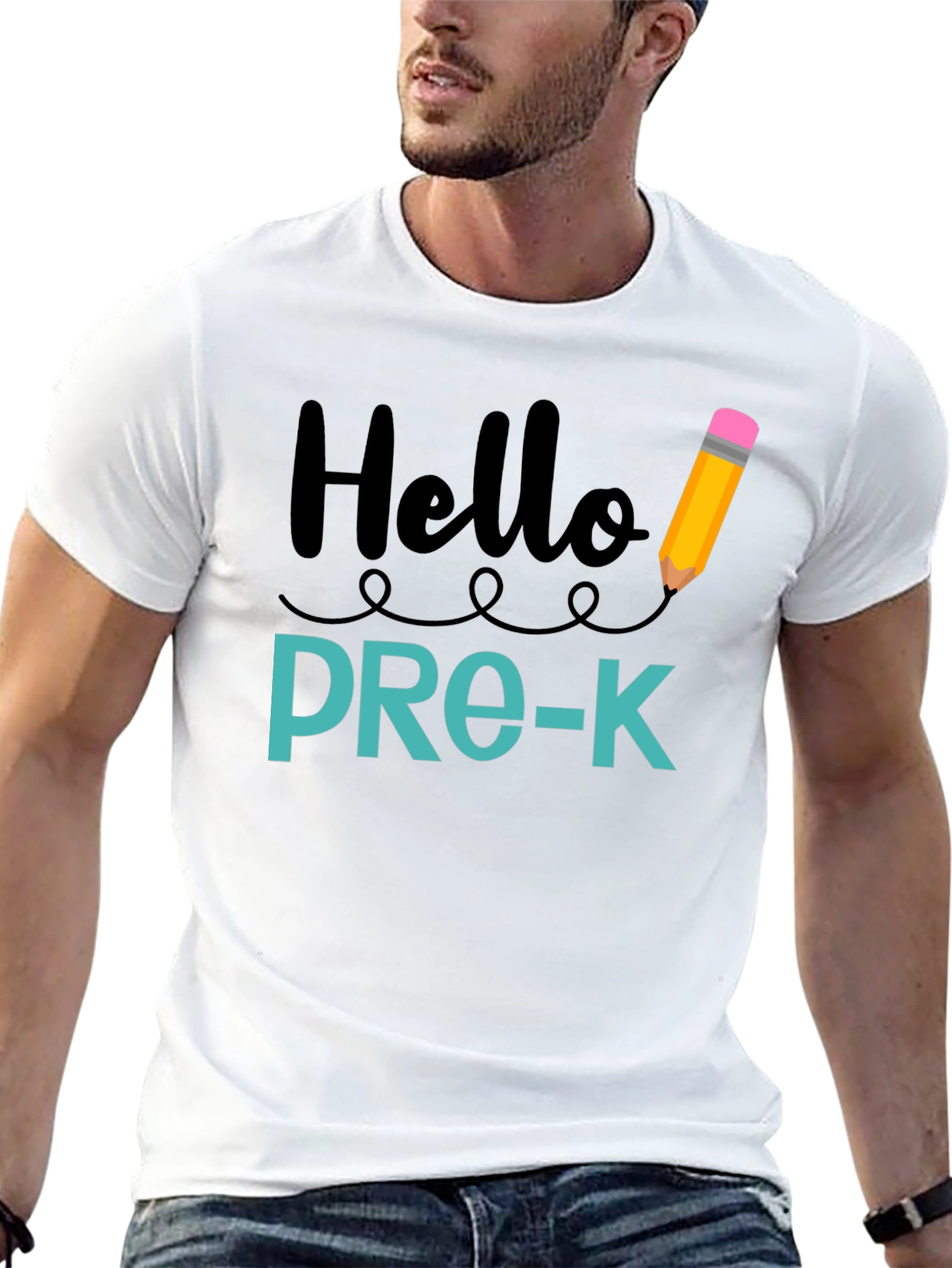 Hello Pre-K Teacher T-Shirt