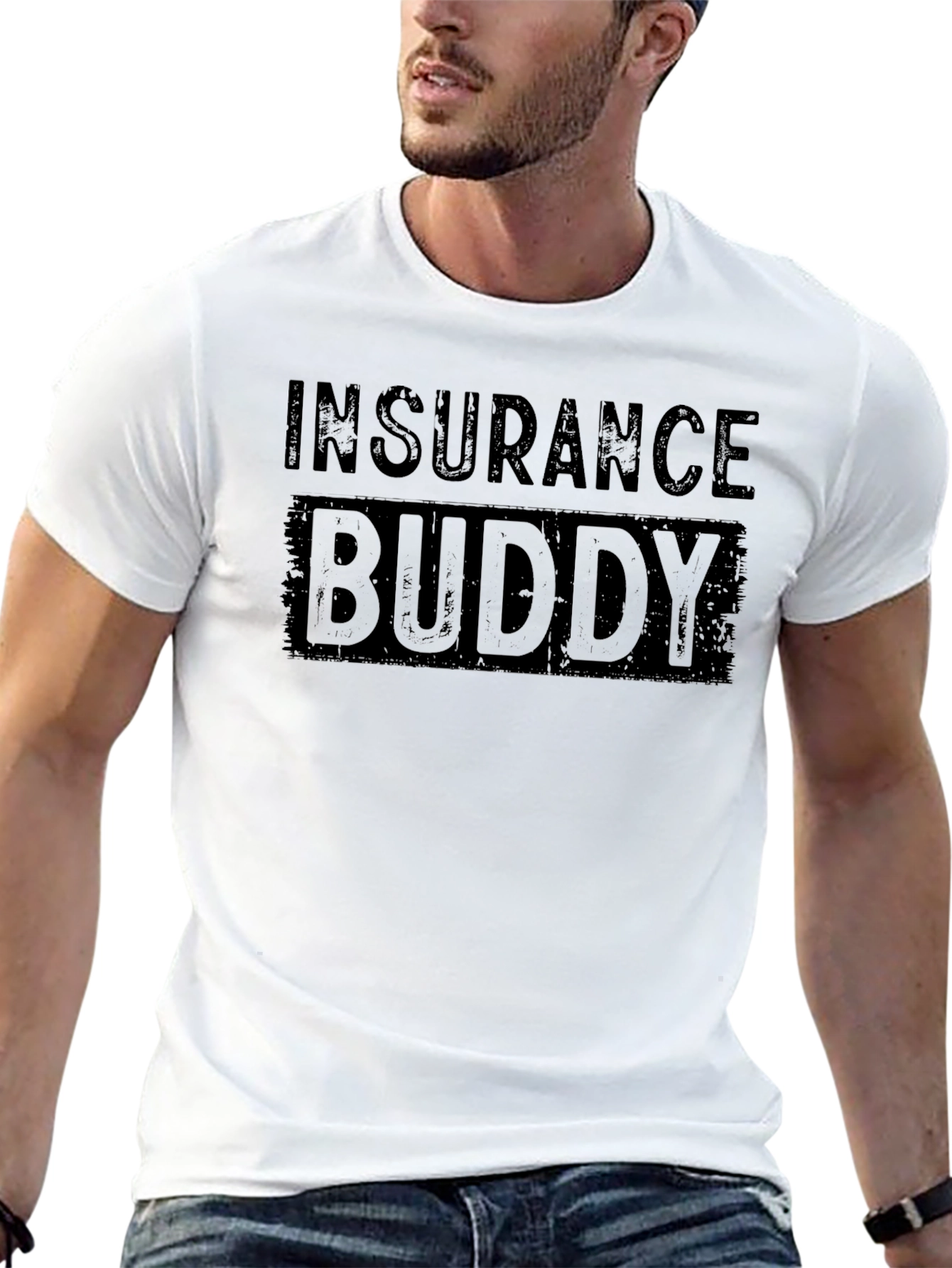 Insurance Buddy Black T-Shirt