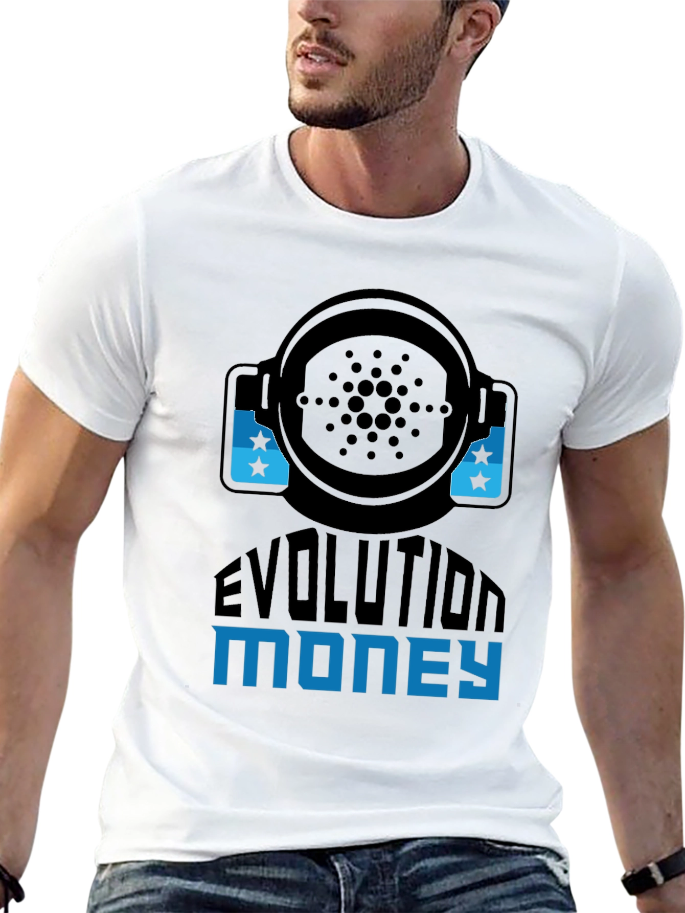 Evolution Money Graphic Tee - Crypto Inspired Apparel