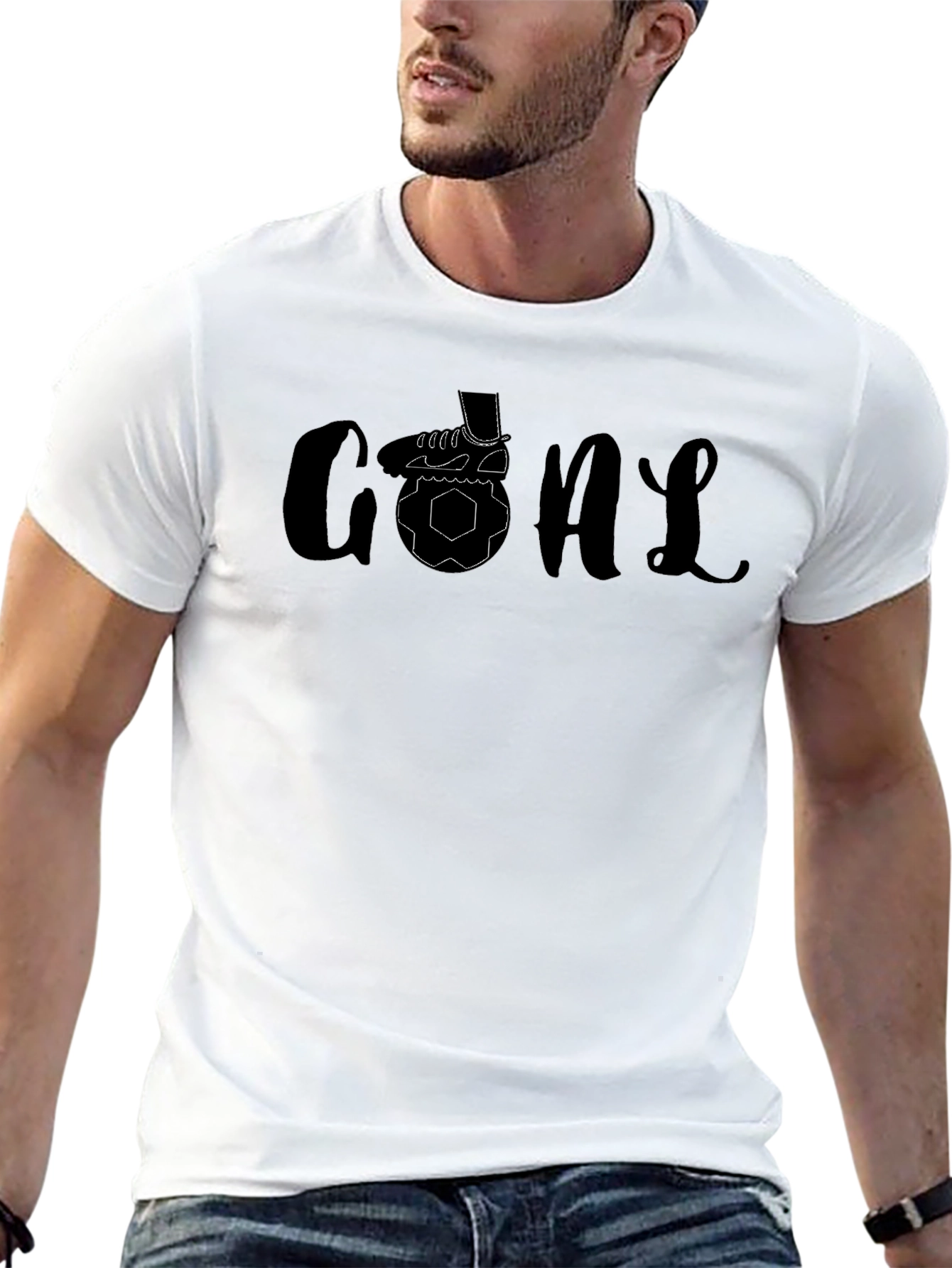 Goal T-Shirt - Steampunk Cog Design