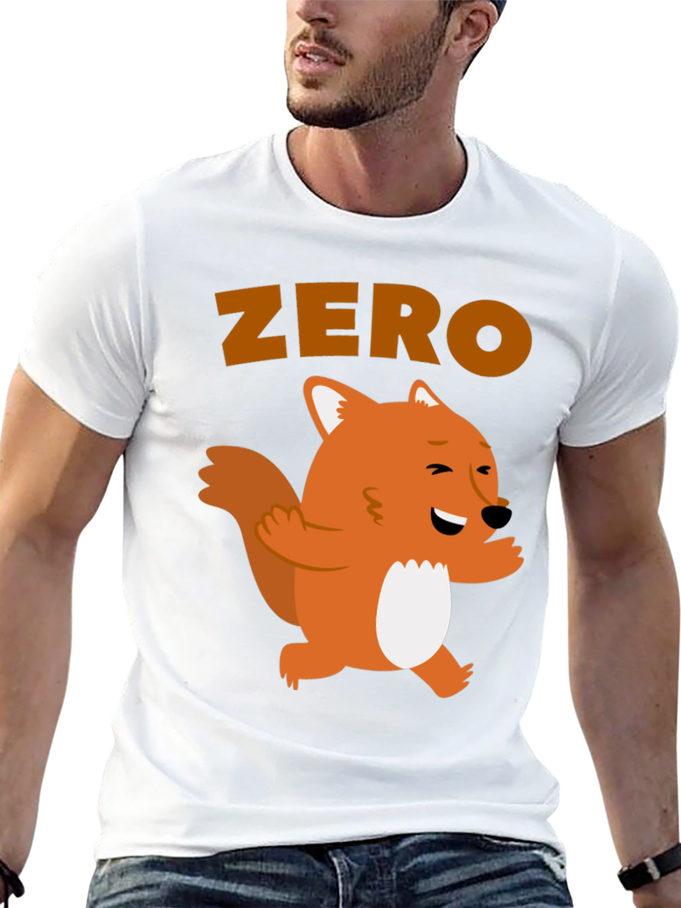Zero Fox Given T-Shirt - Funny Animal Graphic Tee