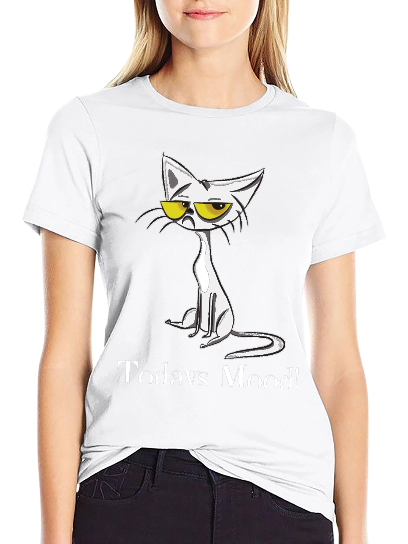 Grumpy Cat T-Shirt - Todays Mood Funny Tee