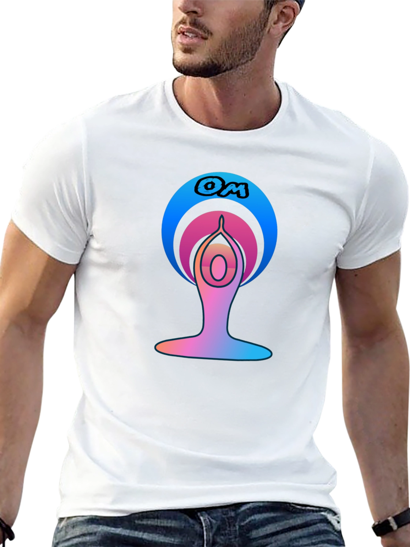 Om Yoga Symbol Graphic Tee