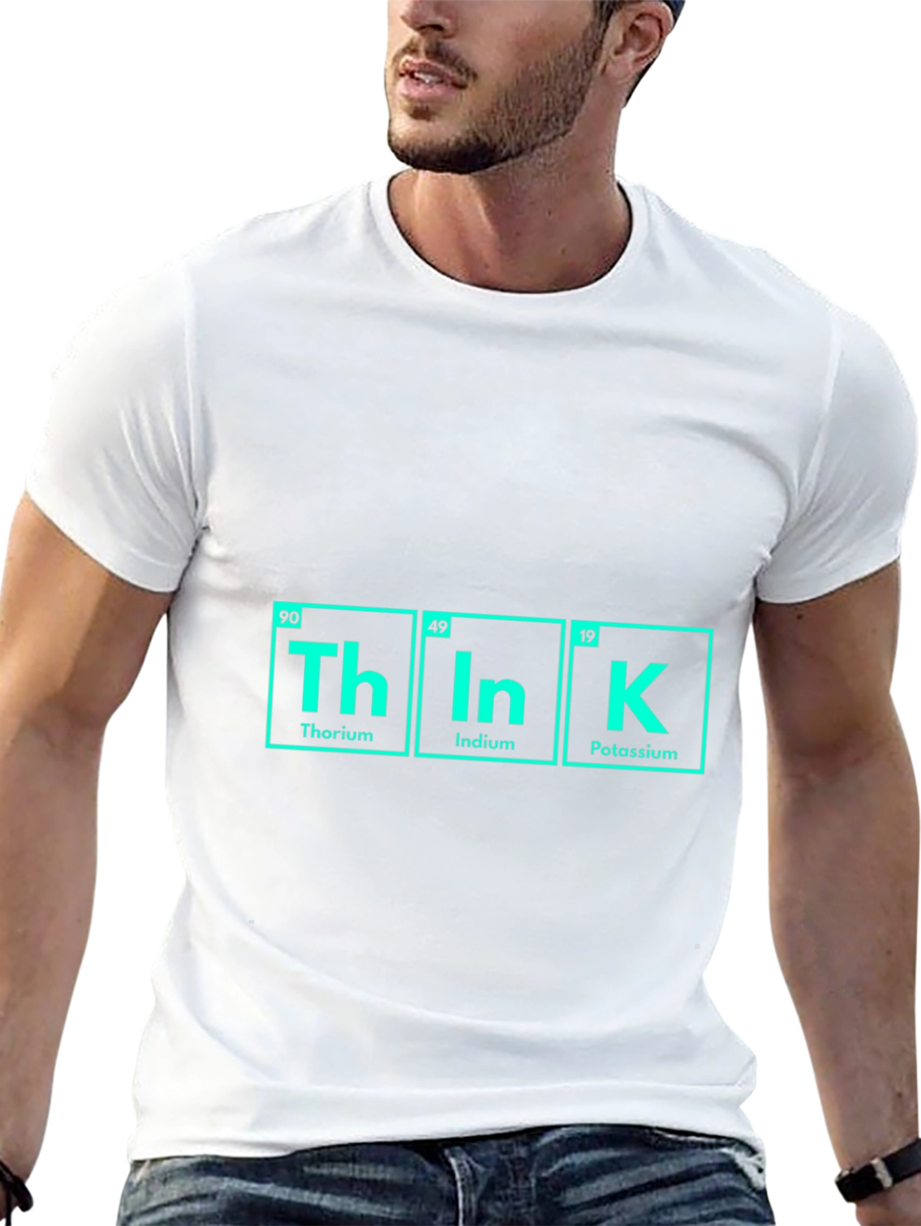 Think Periodic Table T-Shirt - Science Geek Tee