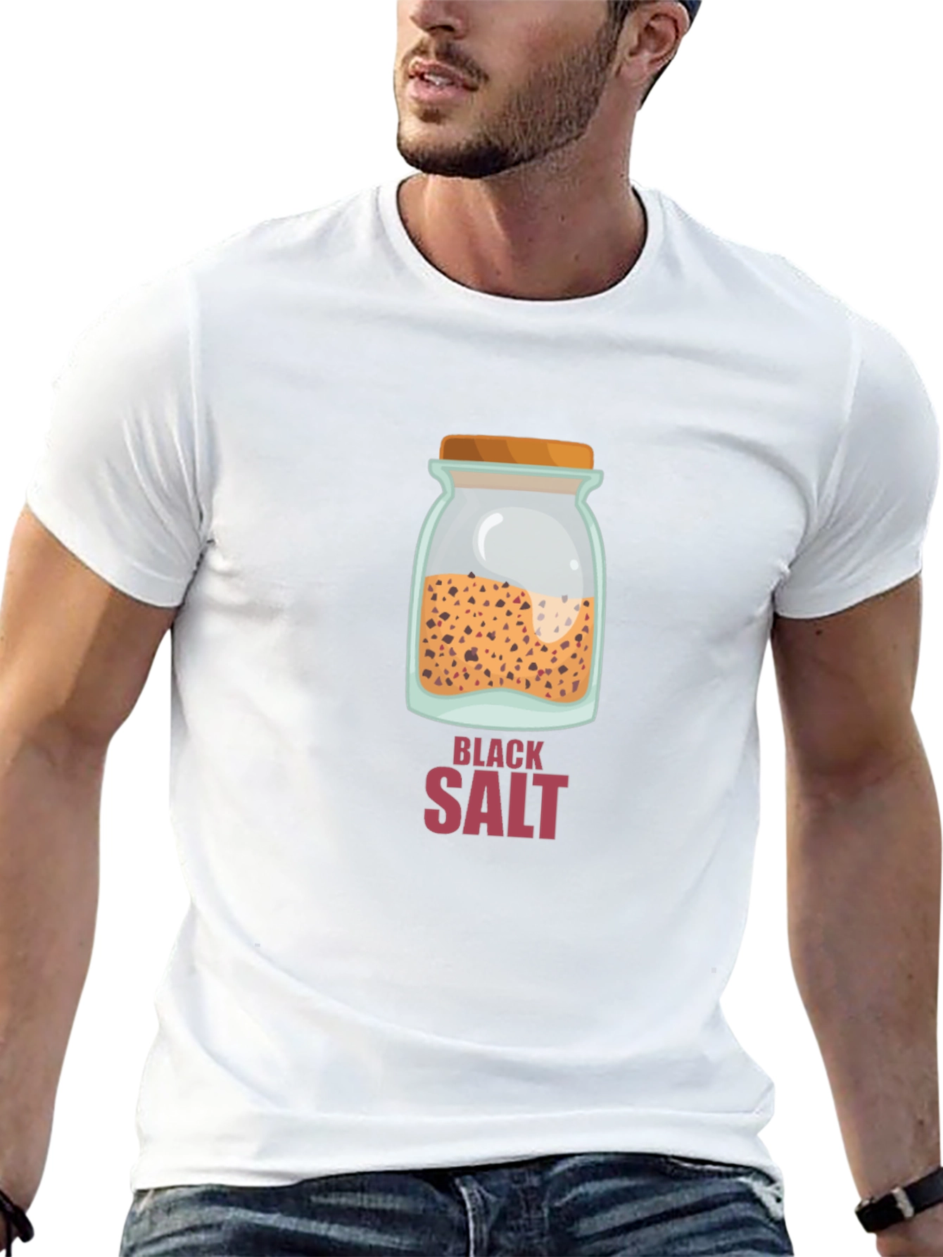 Black Salt Graphic T-Shirt