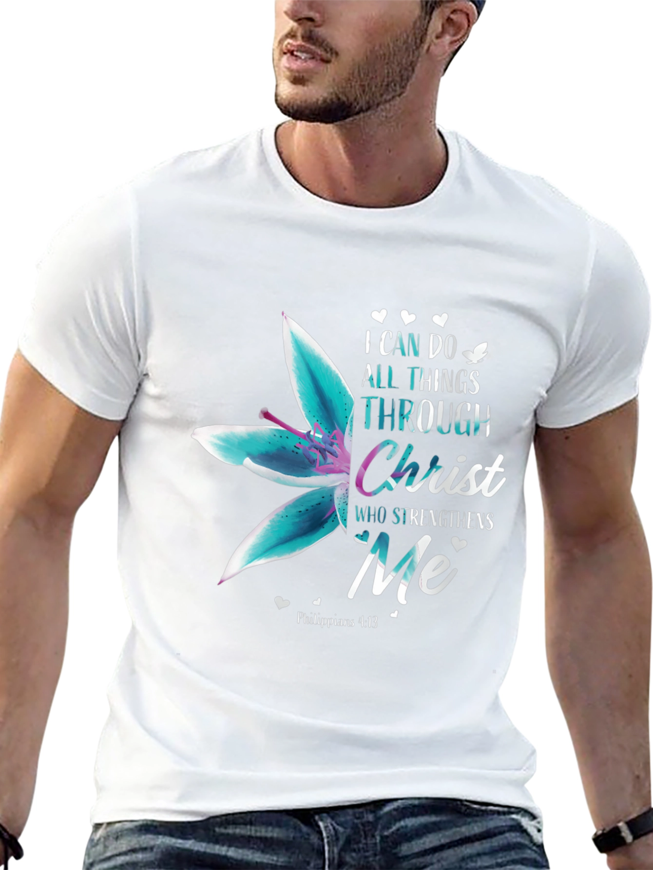 Christian Graphic T-Shirt - I Can Do All Things