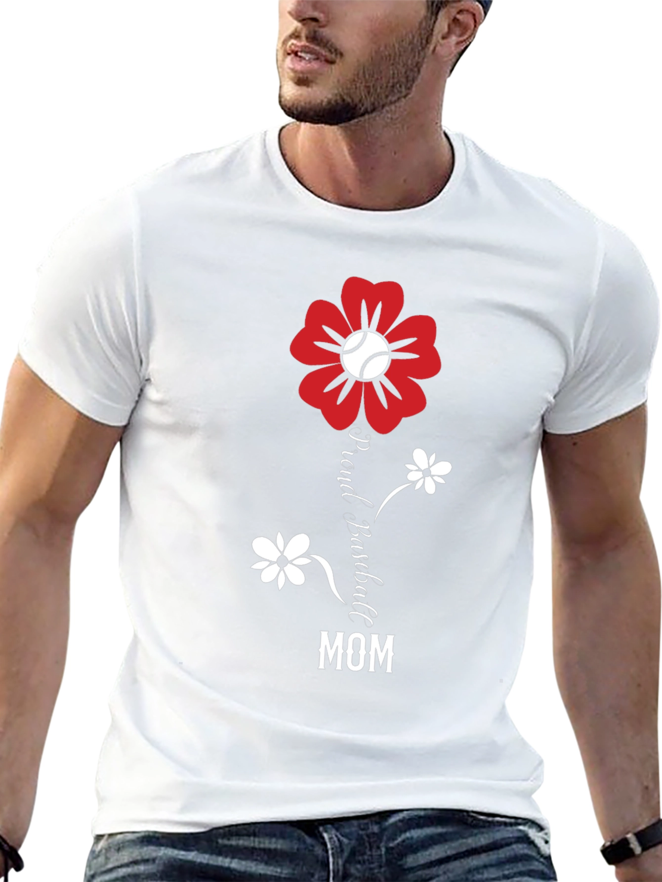 Proud Baseball Mom T-Shirt