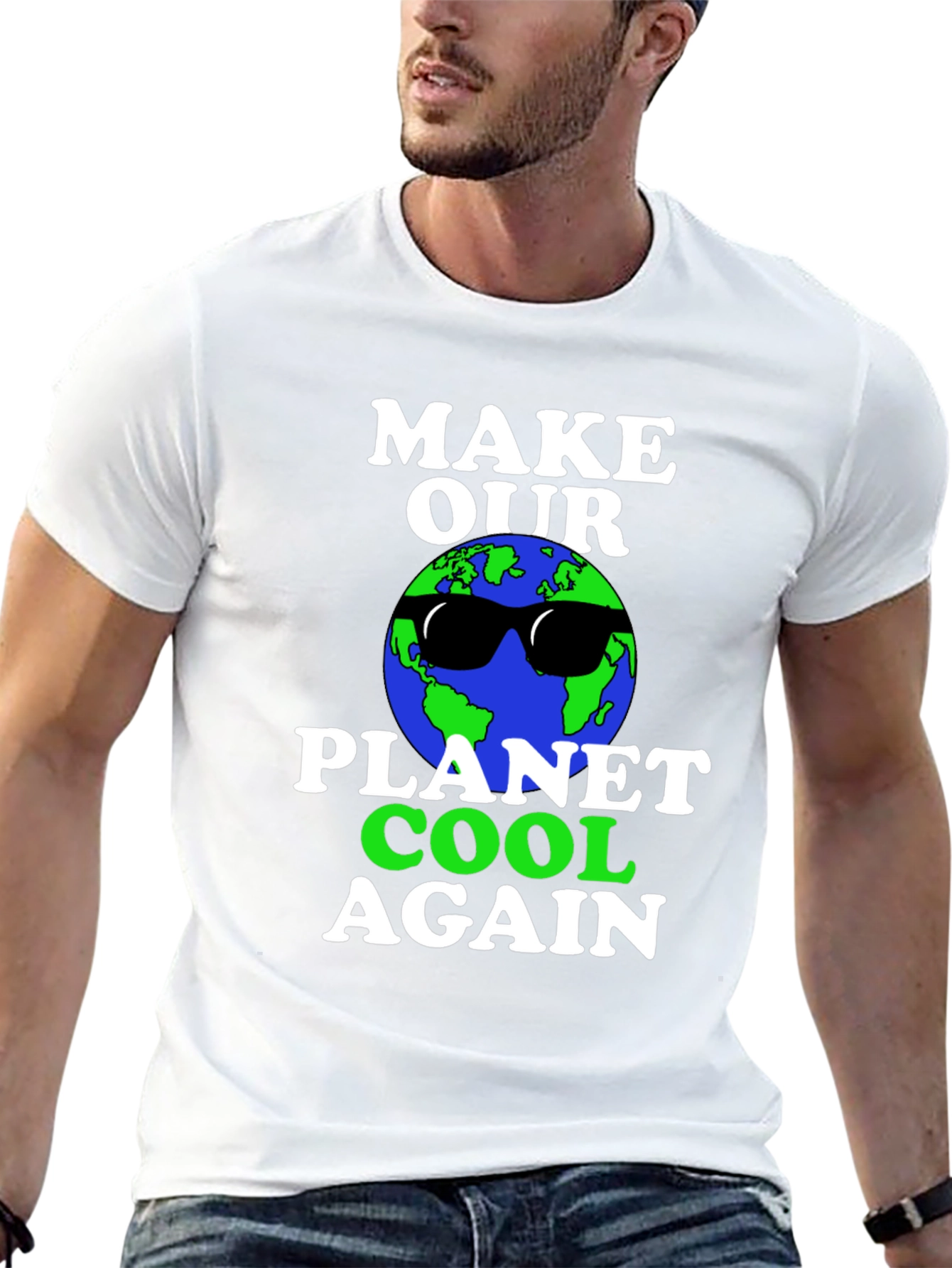 Cool Planet Graphic Tee - Earth Day Shirt