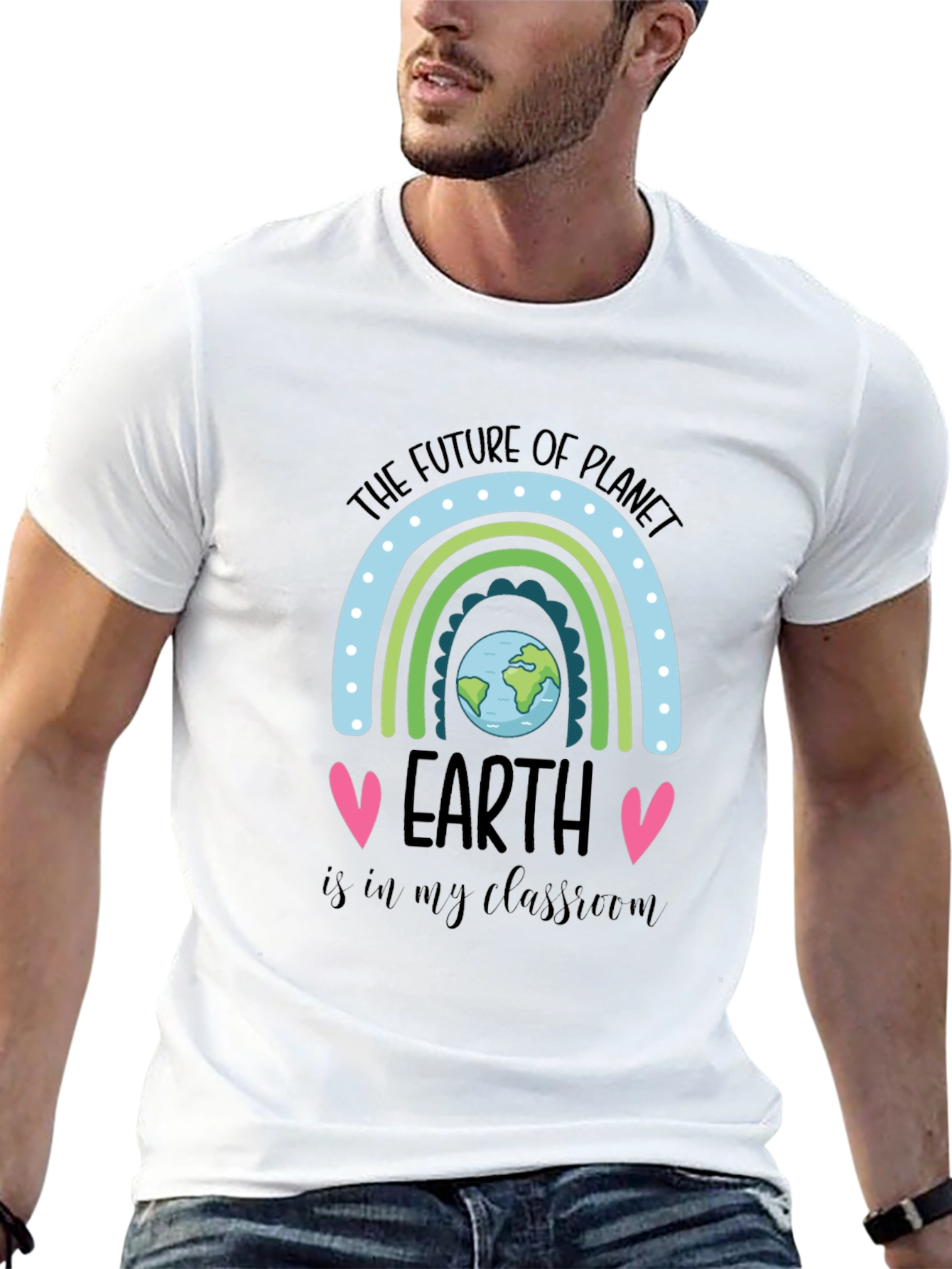 Future of Planet Earth T-Shirt - Teacher Tee