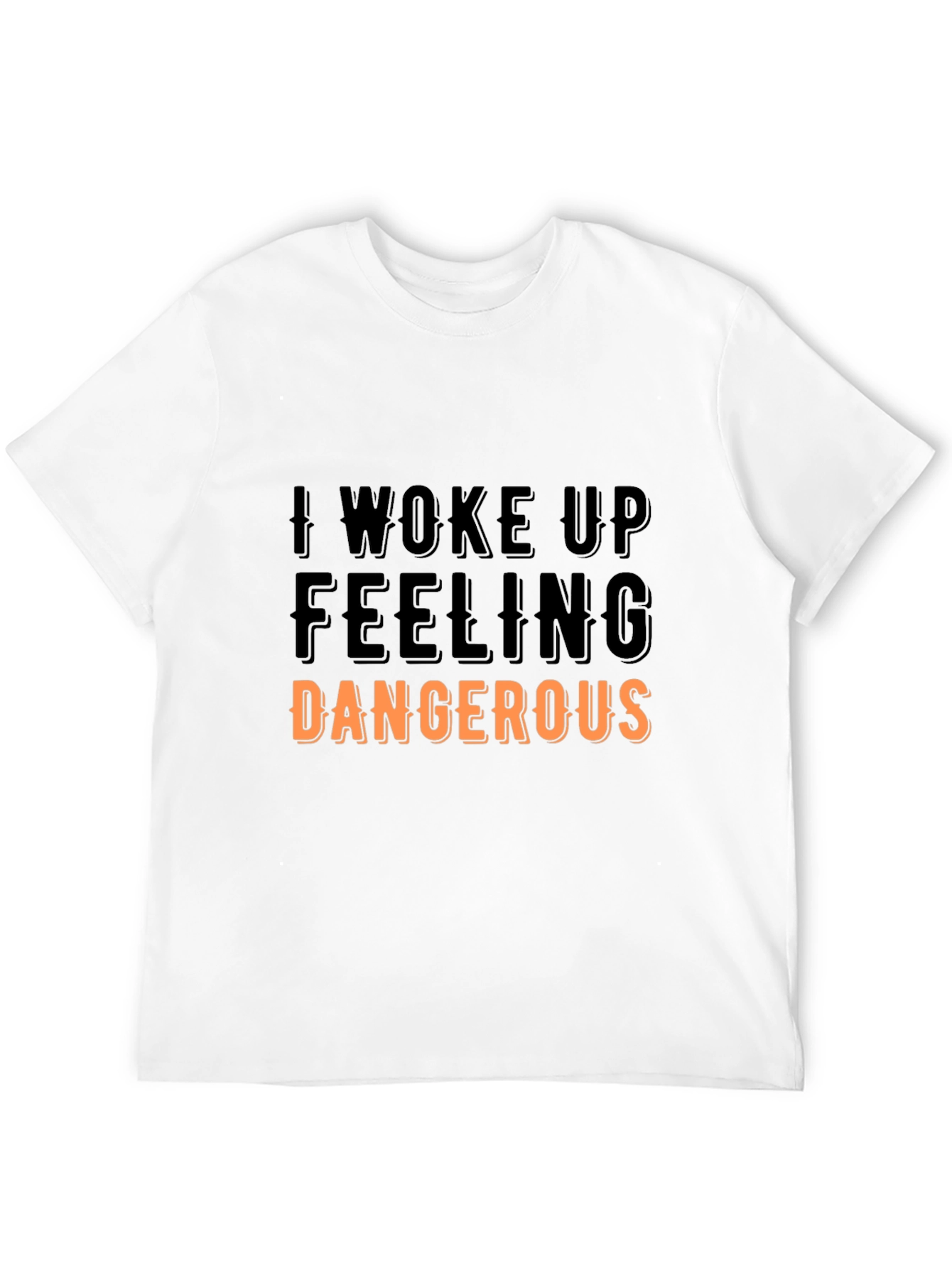 Dangerous Feeling Black T-Shirt