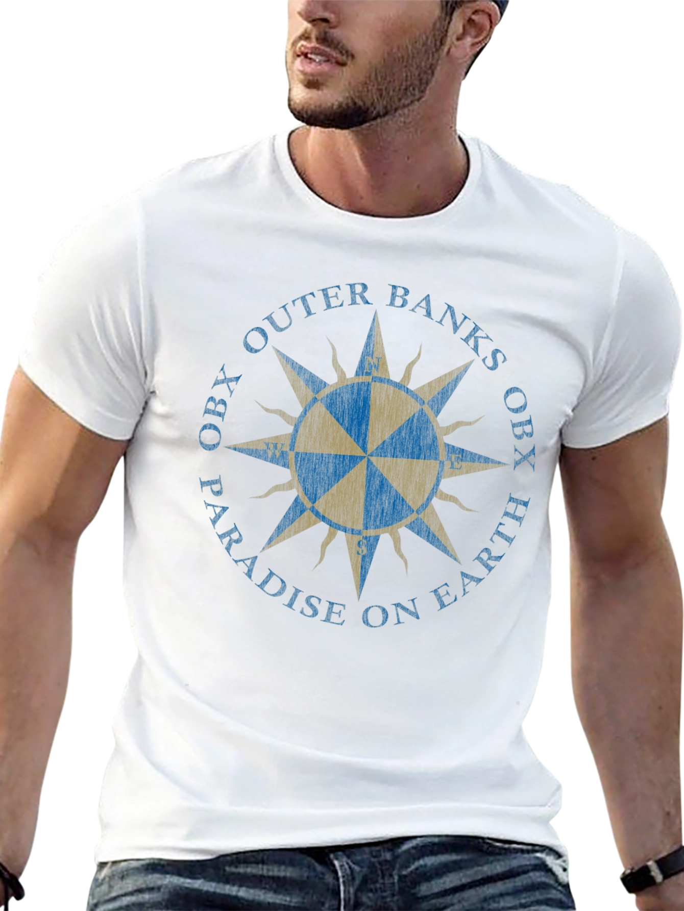 Outer Banks Compass Graphic T-Shirt