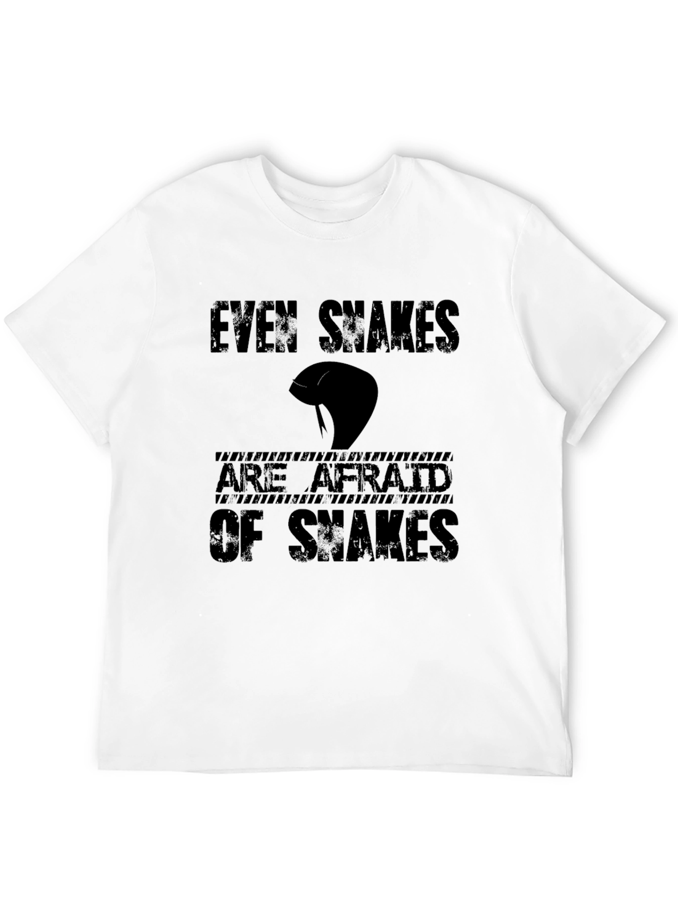 Even Snakes Are Afraid T-Shirt