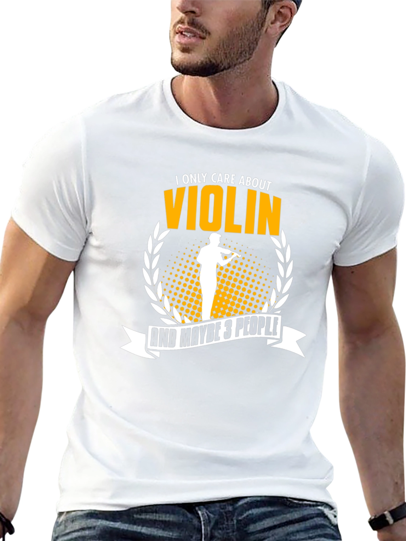 Violin Lover Graphic T-Shirt