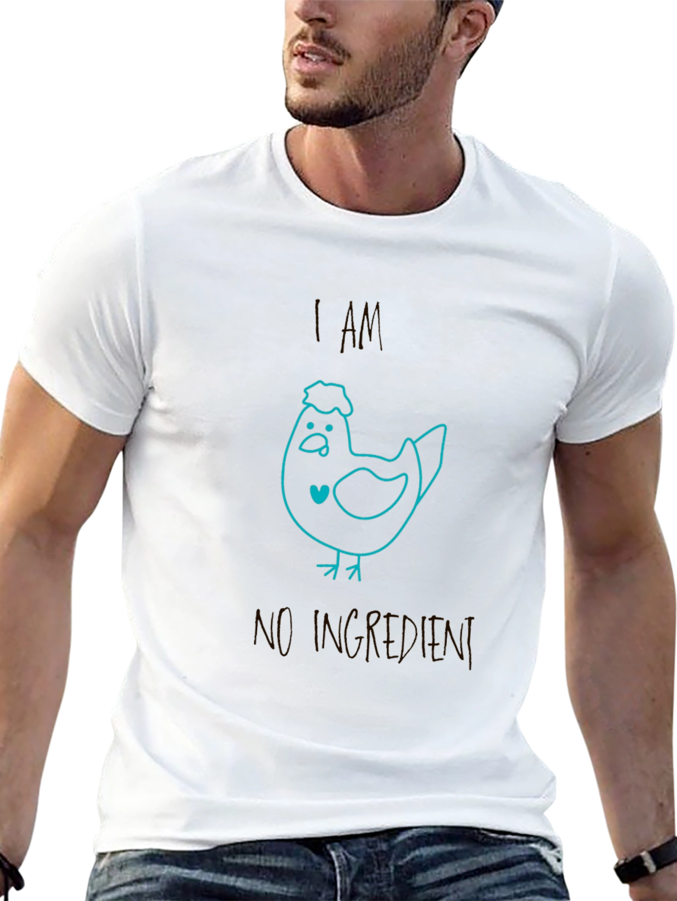 I AM NO INGREDIENT Chicken Graphic Tee