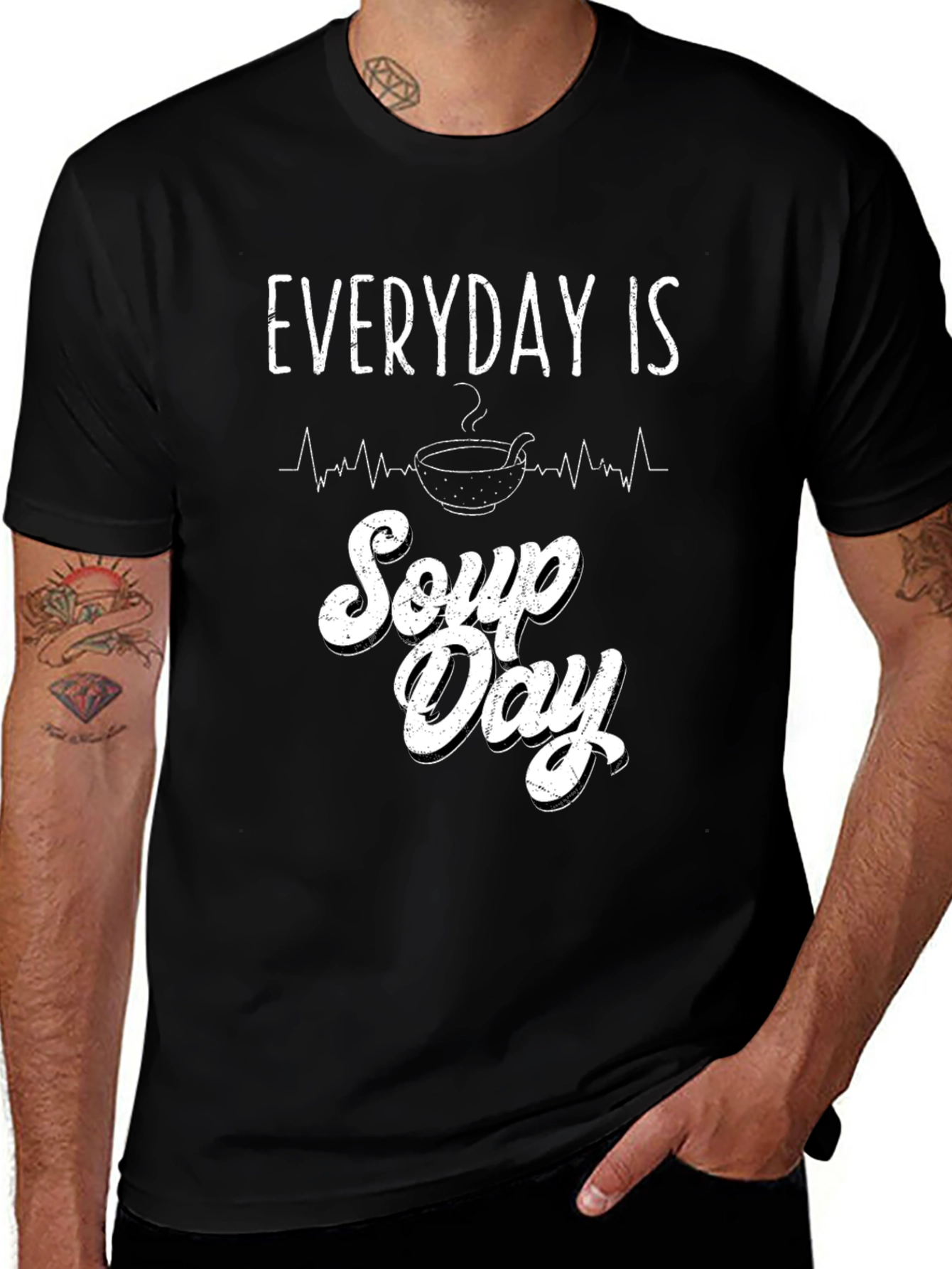 Everyday is Soup Day Graphic T-Shirt