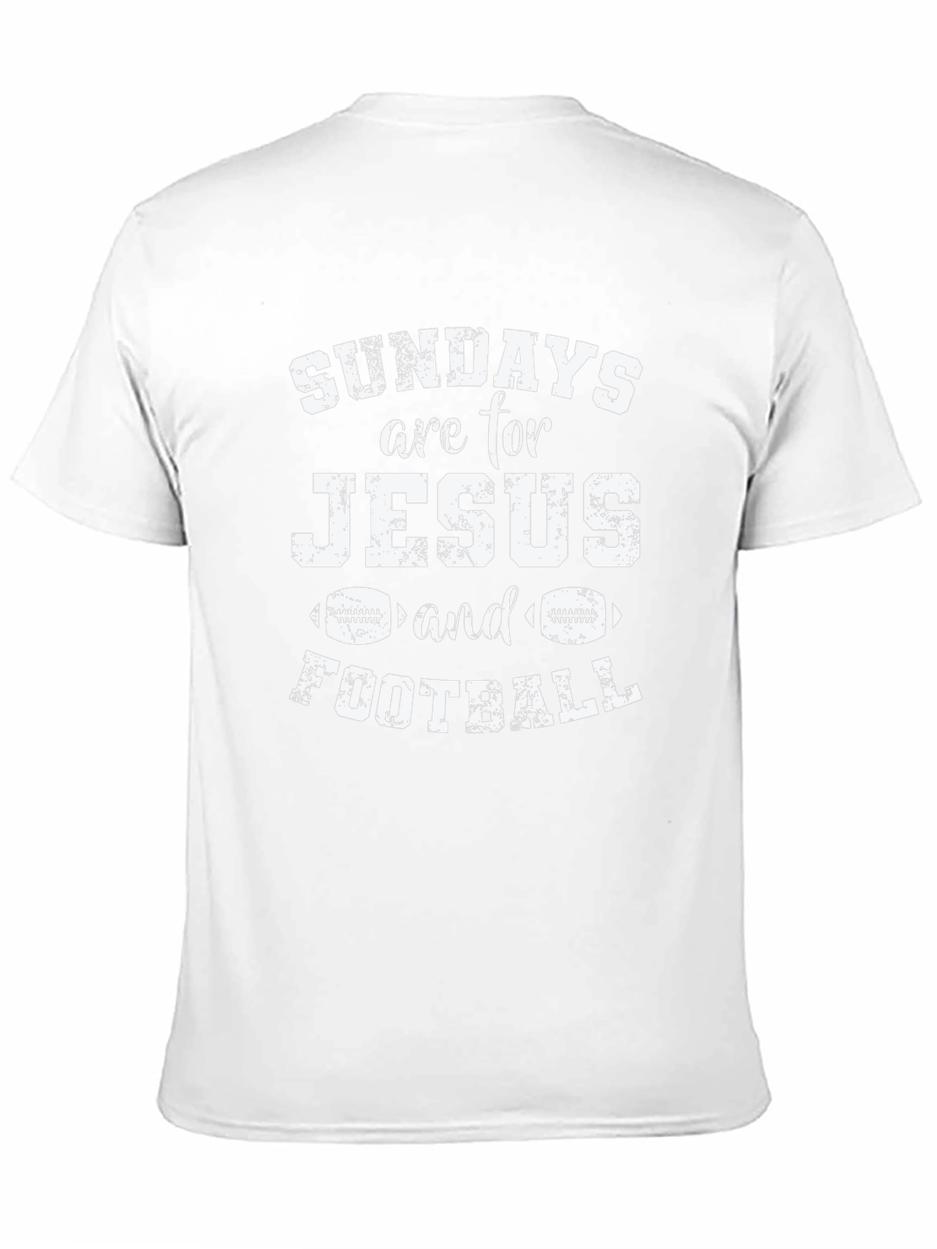 Sundays Are For Jesus and Football T-Shirt
