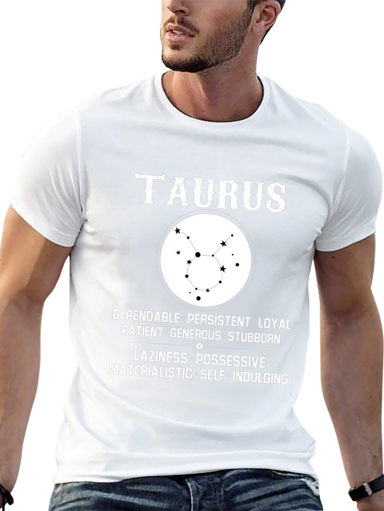 Taurus Zodiac Sign Graphic T-Shirt