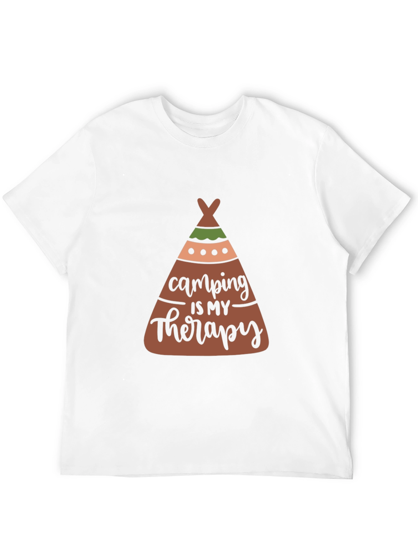 Camping is My Therapy Graphic Tee
