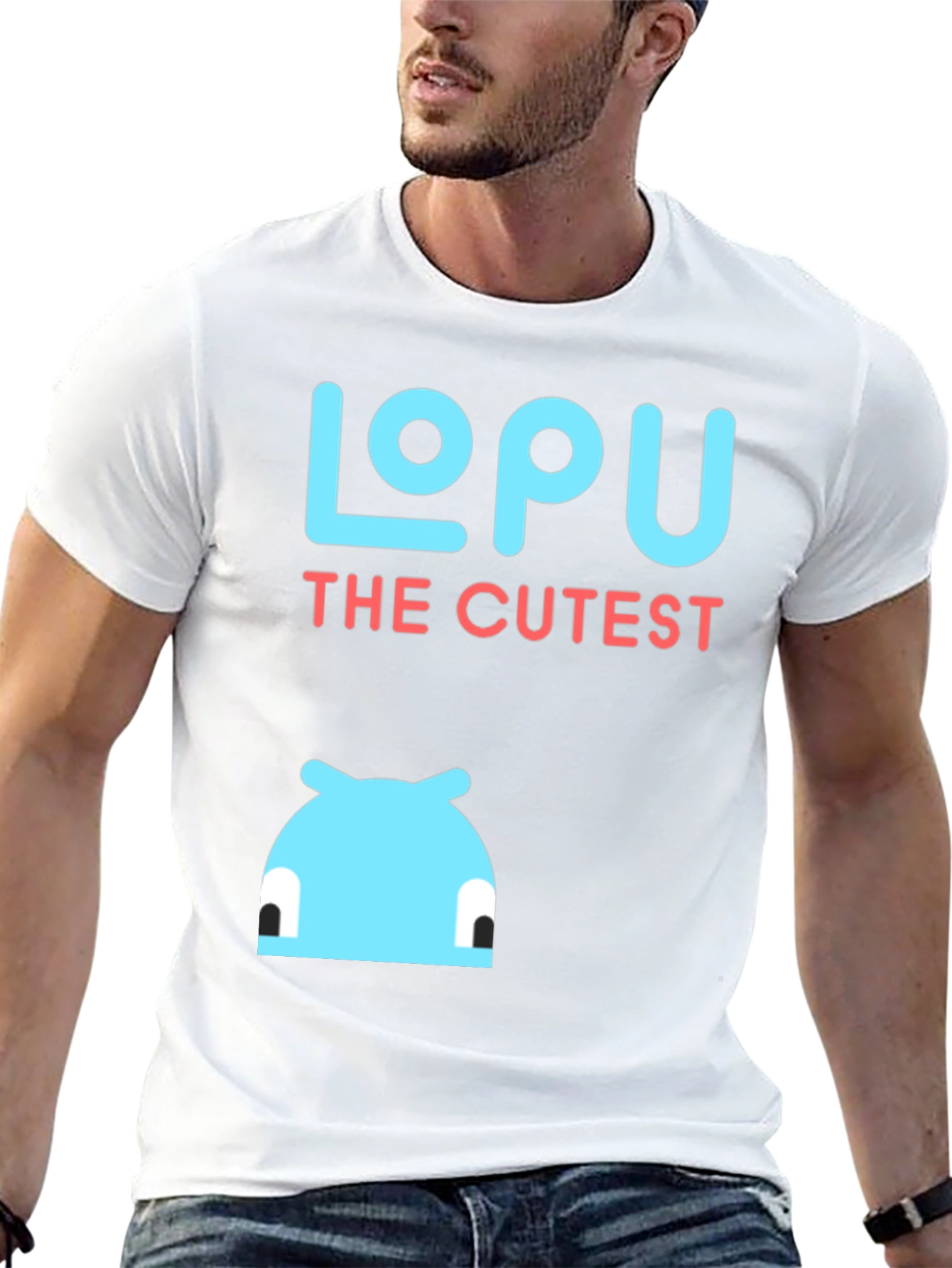Lopu The Cutest Black T-Shirt