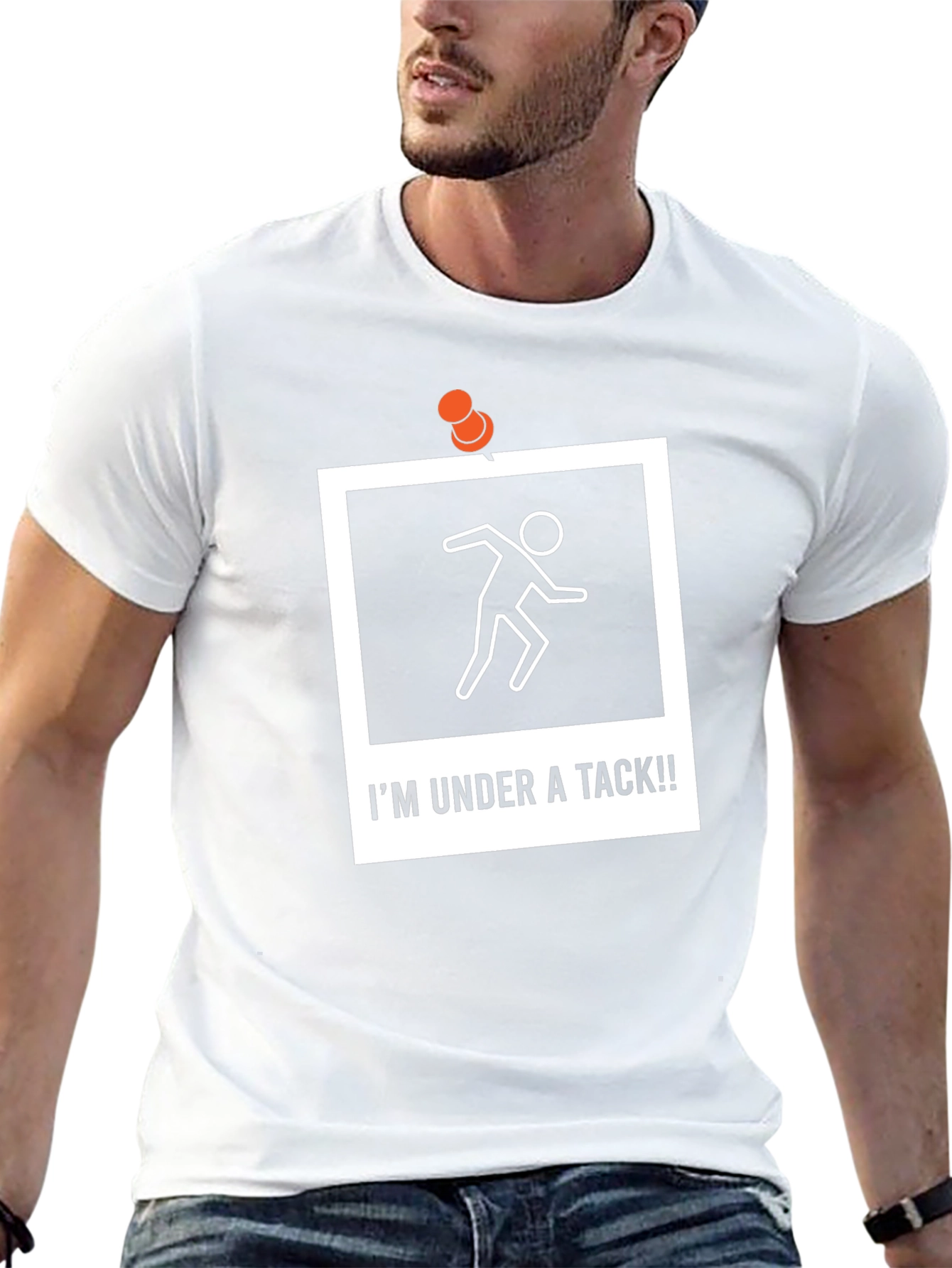 Im Under A Tack Pun T-Shirt