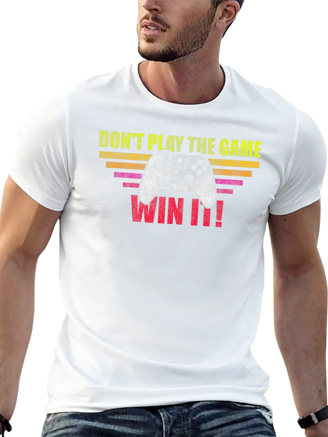 Dont Play The Game Win It! Gamer T-Shirt