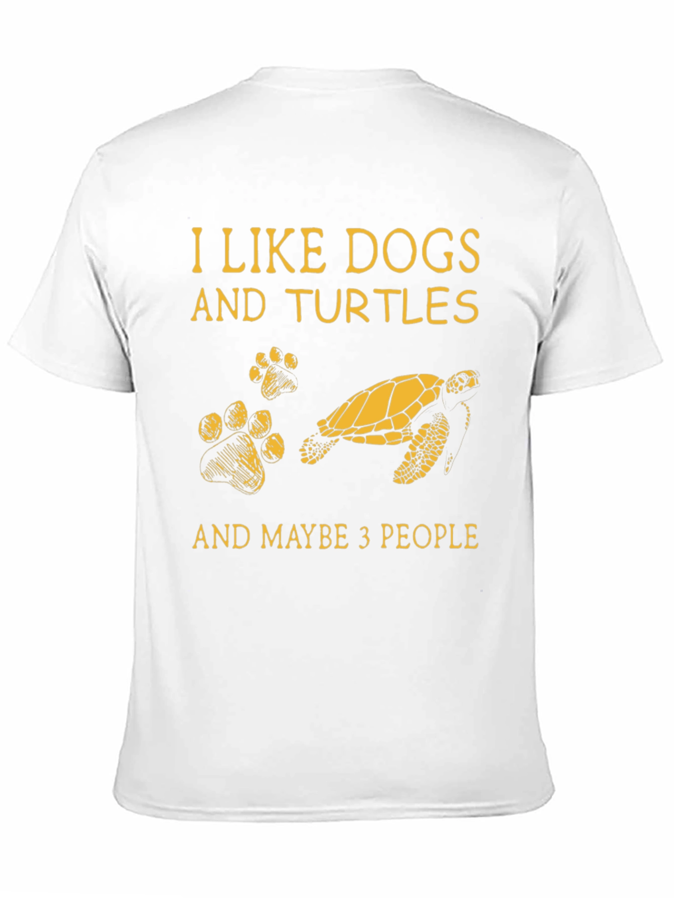 I Like Dogs and Turtles T-Shirt