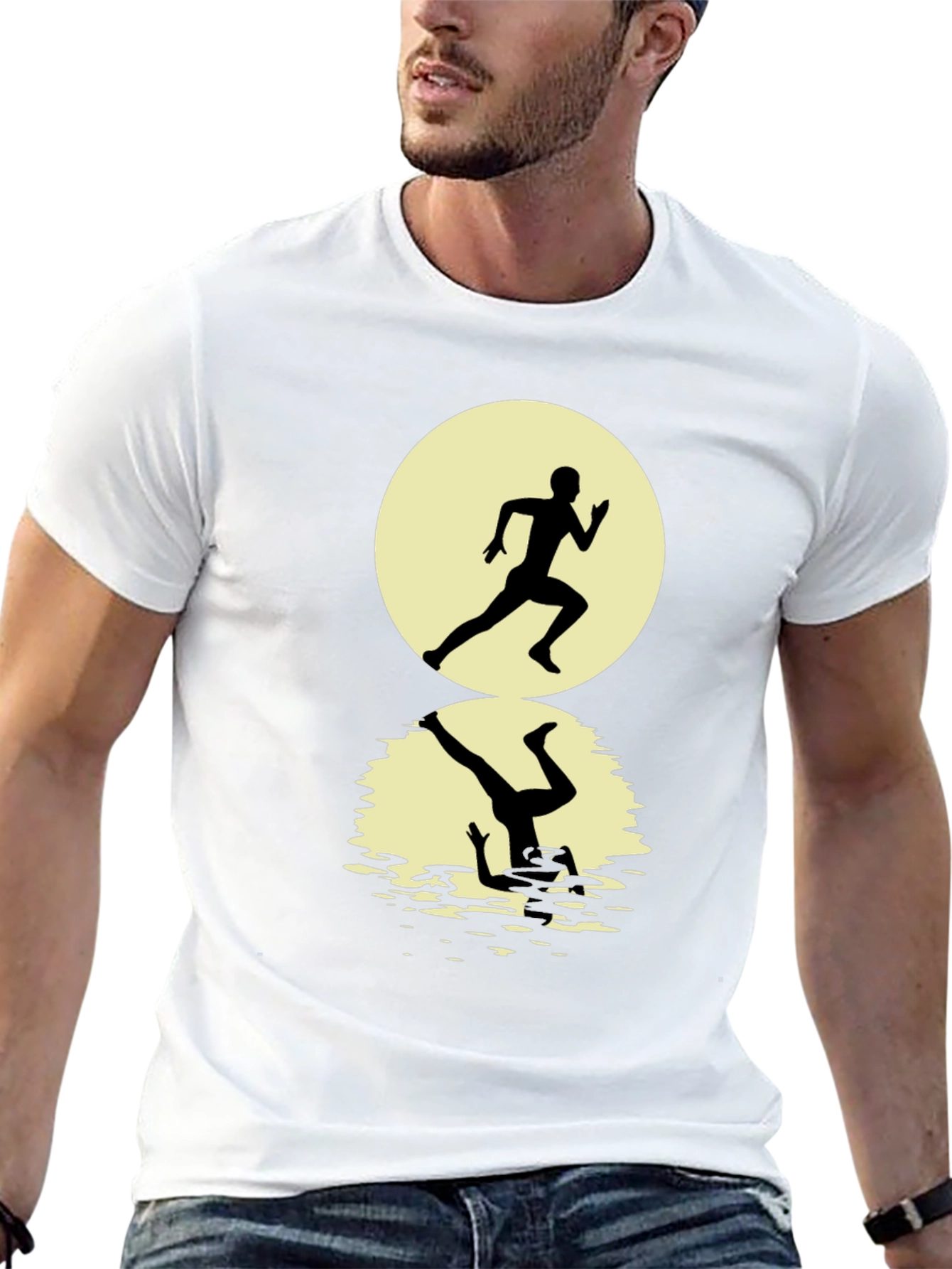 Runner Silhouette Graphic T-Shirt