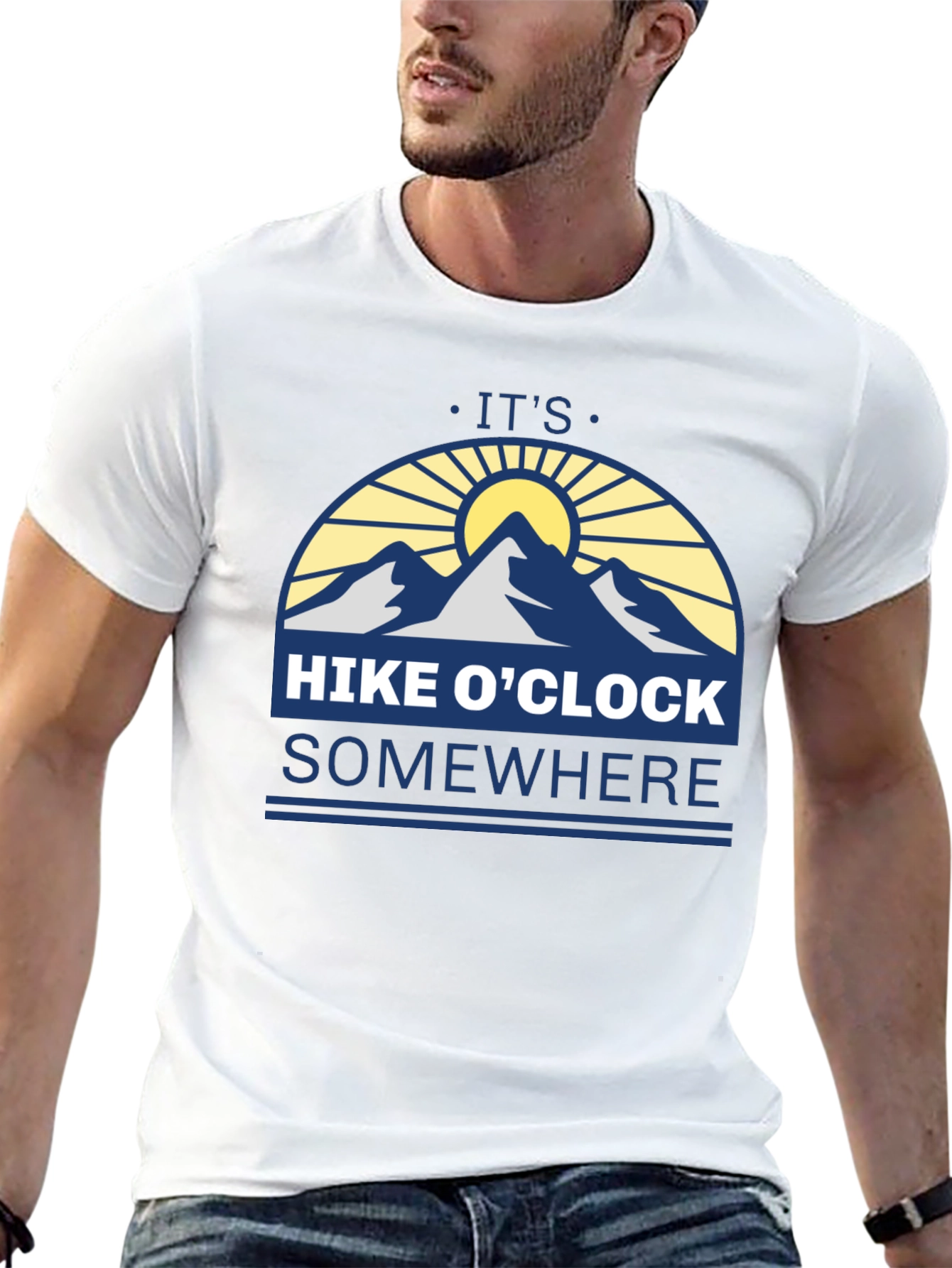 Hike OClock Somewhere T-Shirt - Adventure Ready