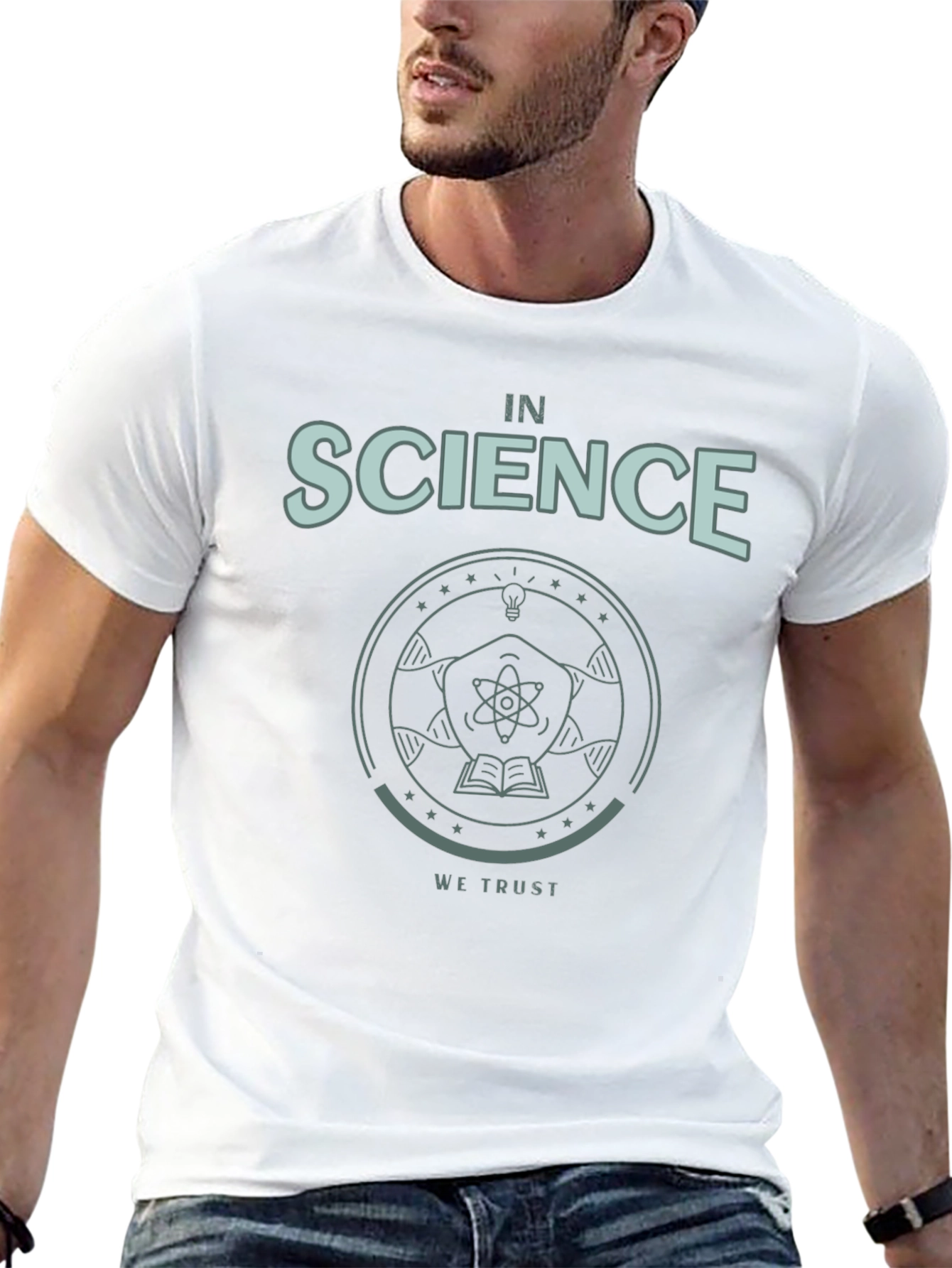 In Science We Trust Graphic Tee