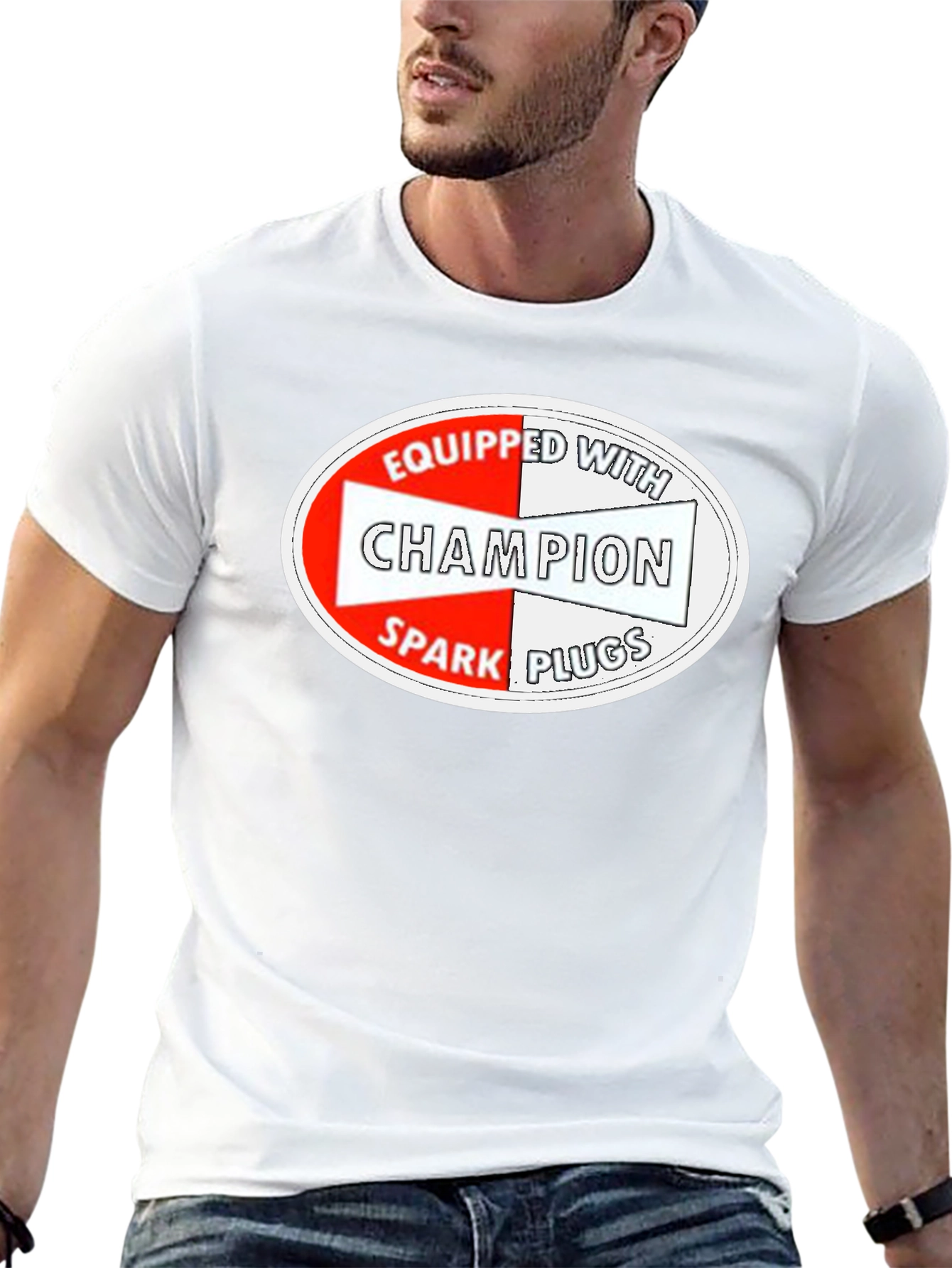 Champion Spark Plugs Graphic T-Shirt