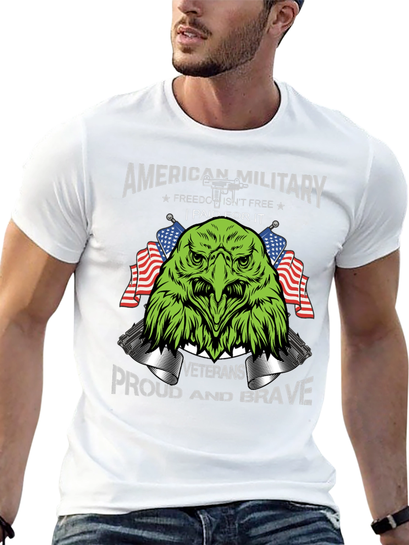 American Military Veteran Pride T-Shirt