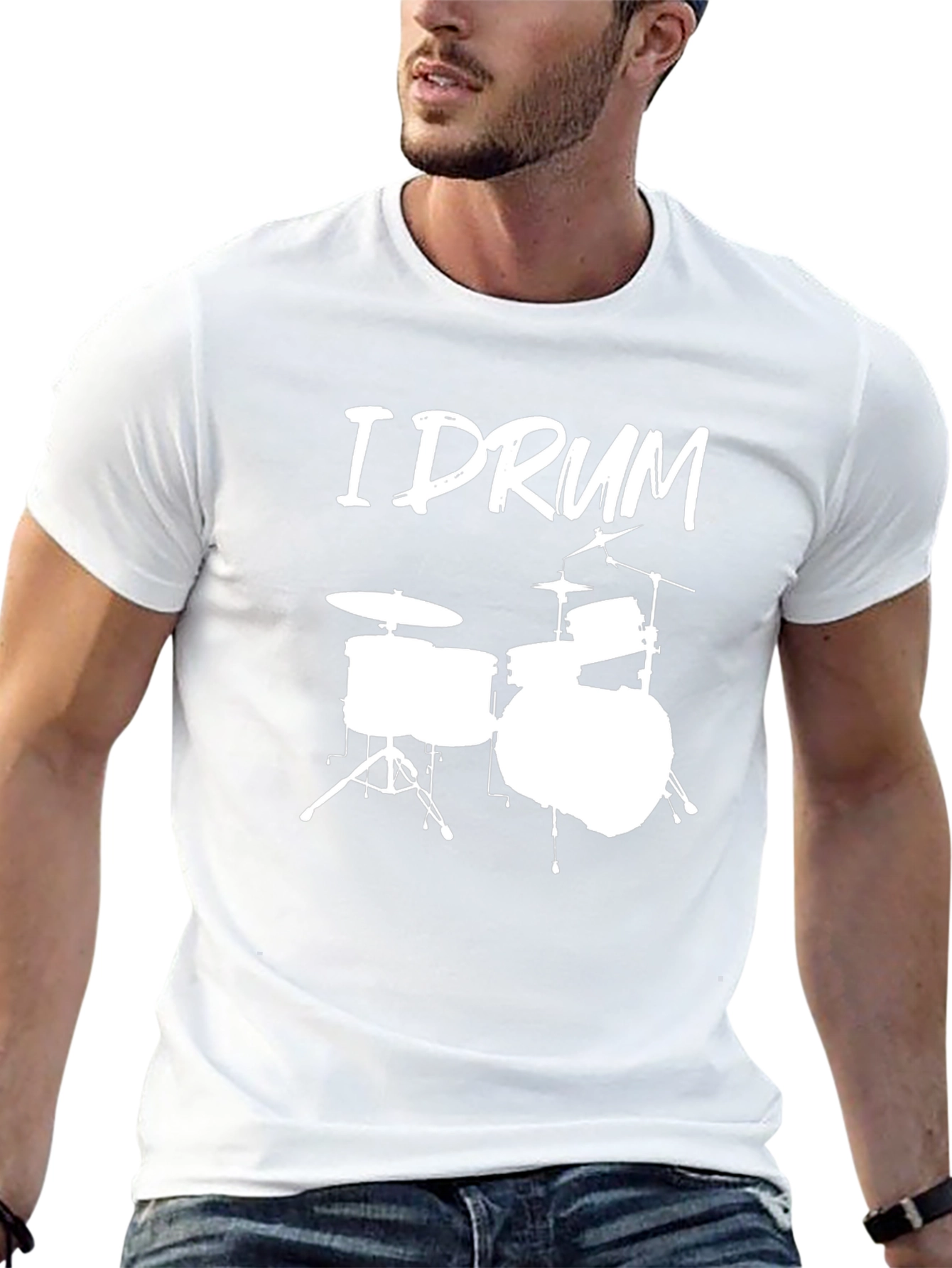 I Drum T-Shirt - Music Lover Tee