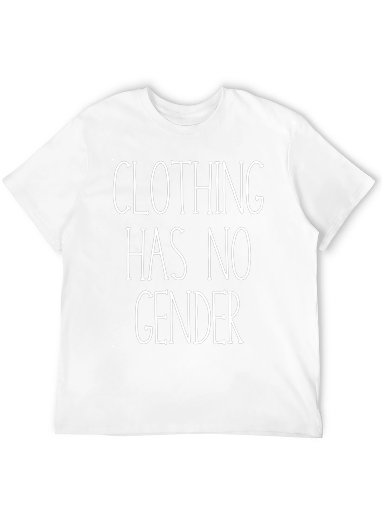 Clothing Has No Gender Graphic Tee
