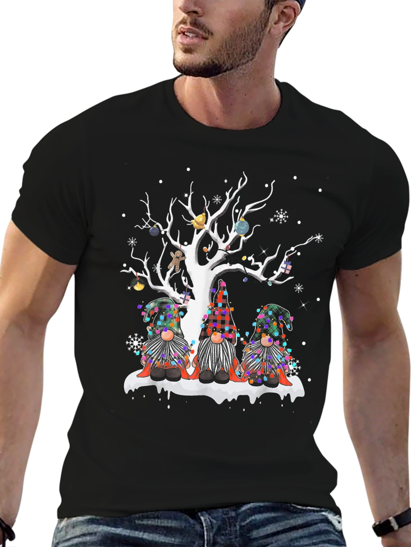 Festive Gnome Christmas T-Shirt