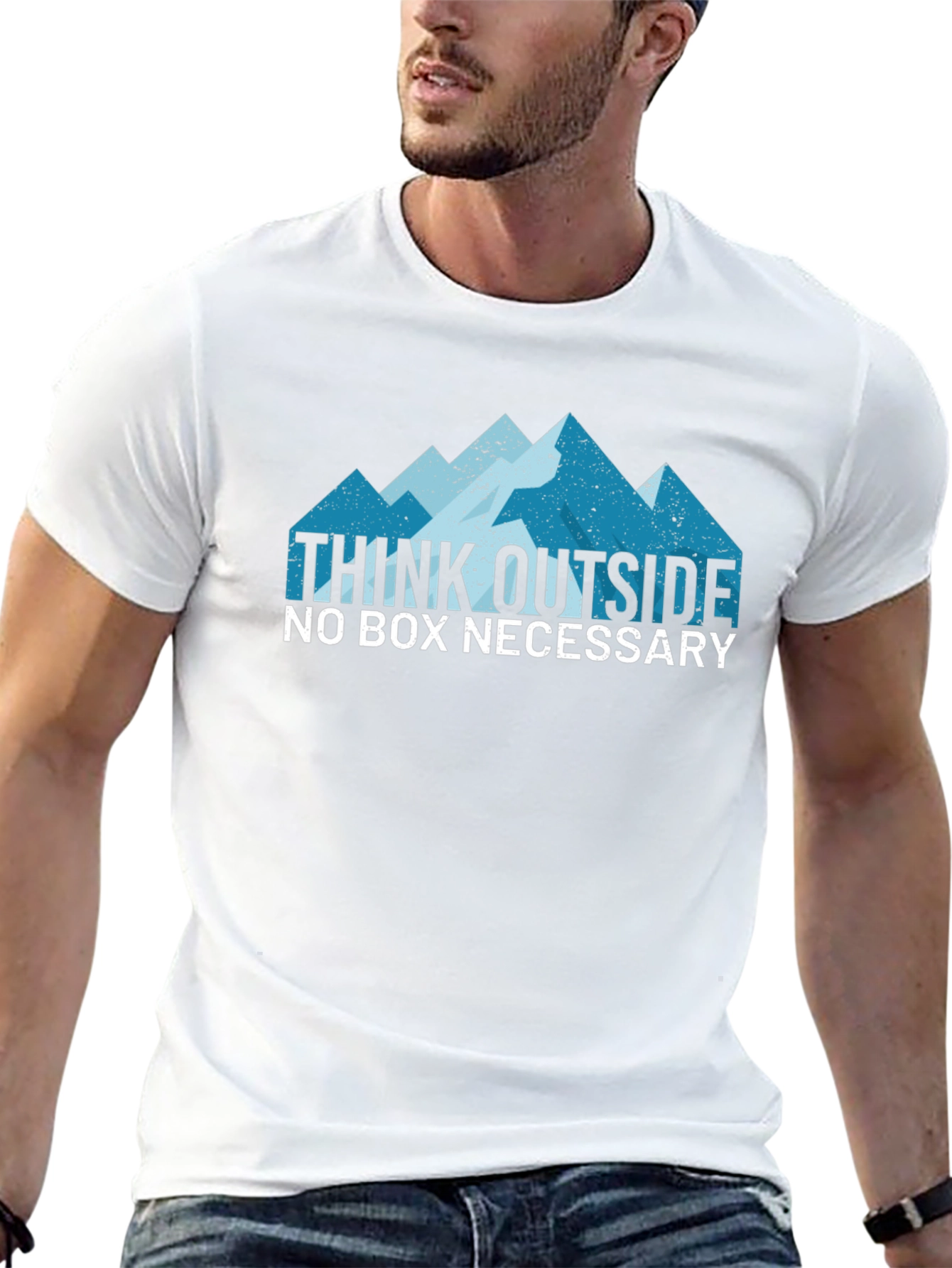 Think Outside the Box Graphic Tee
