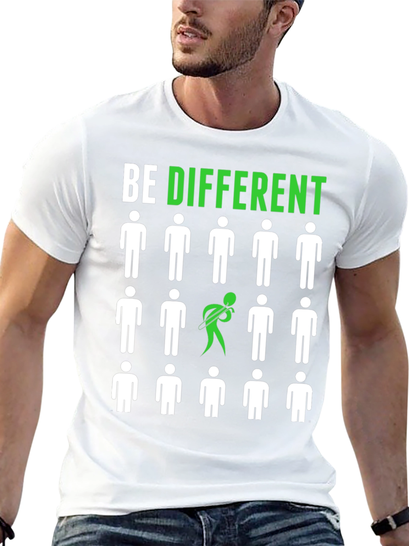 Be Different Graphic T-Shirt - Unique Design