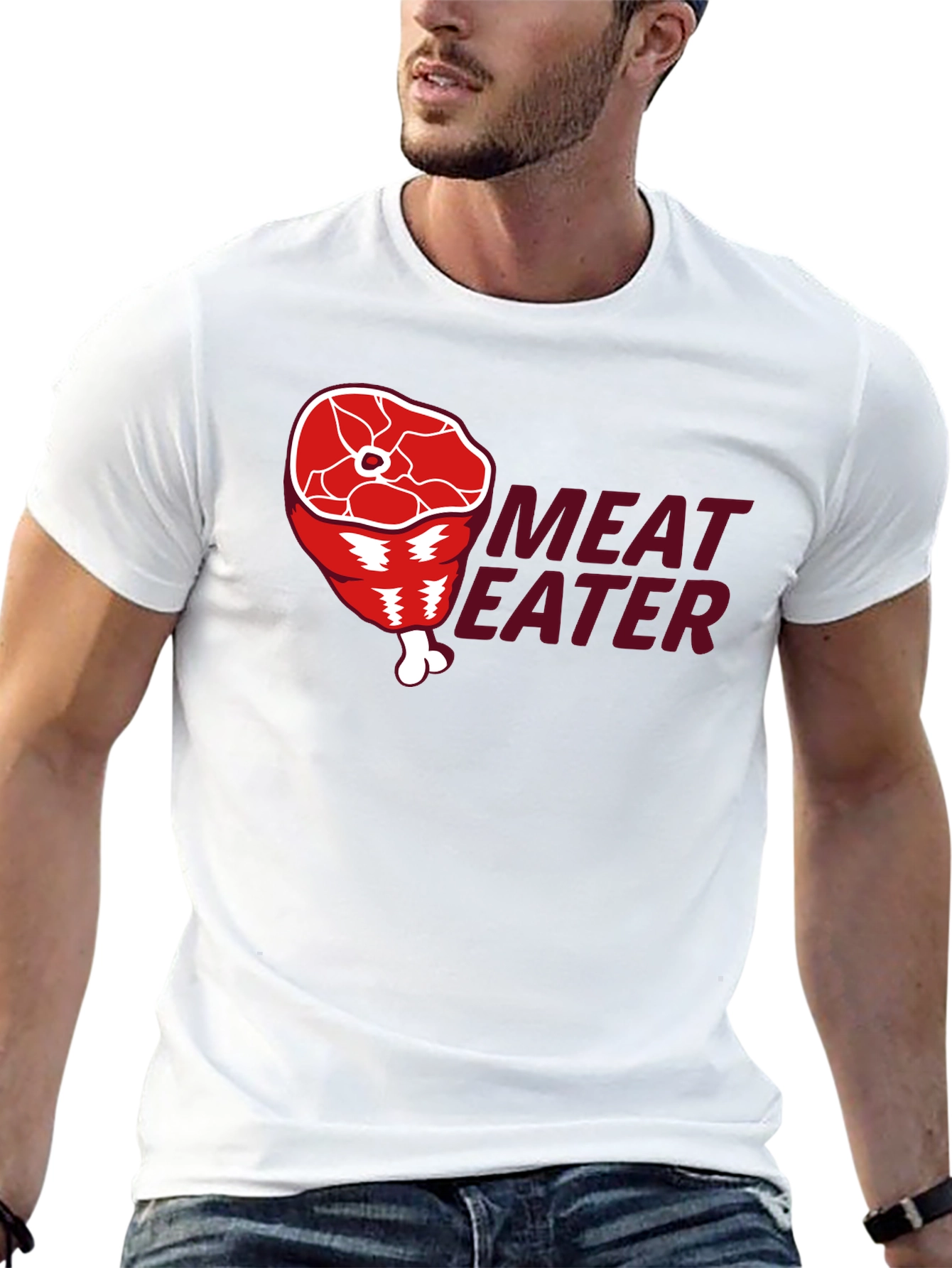 Meat Eater T-Shirt - Funny Foodie Tee